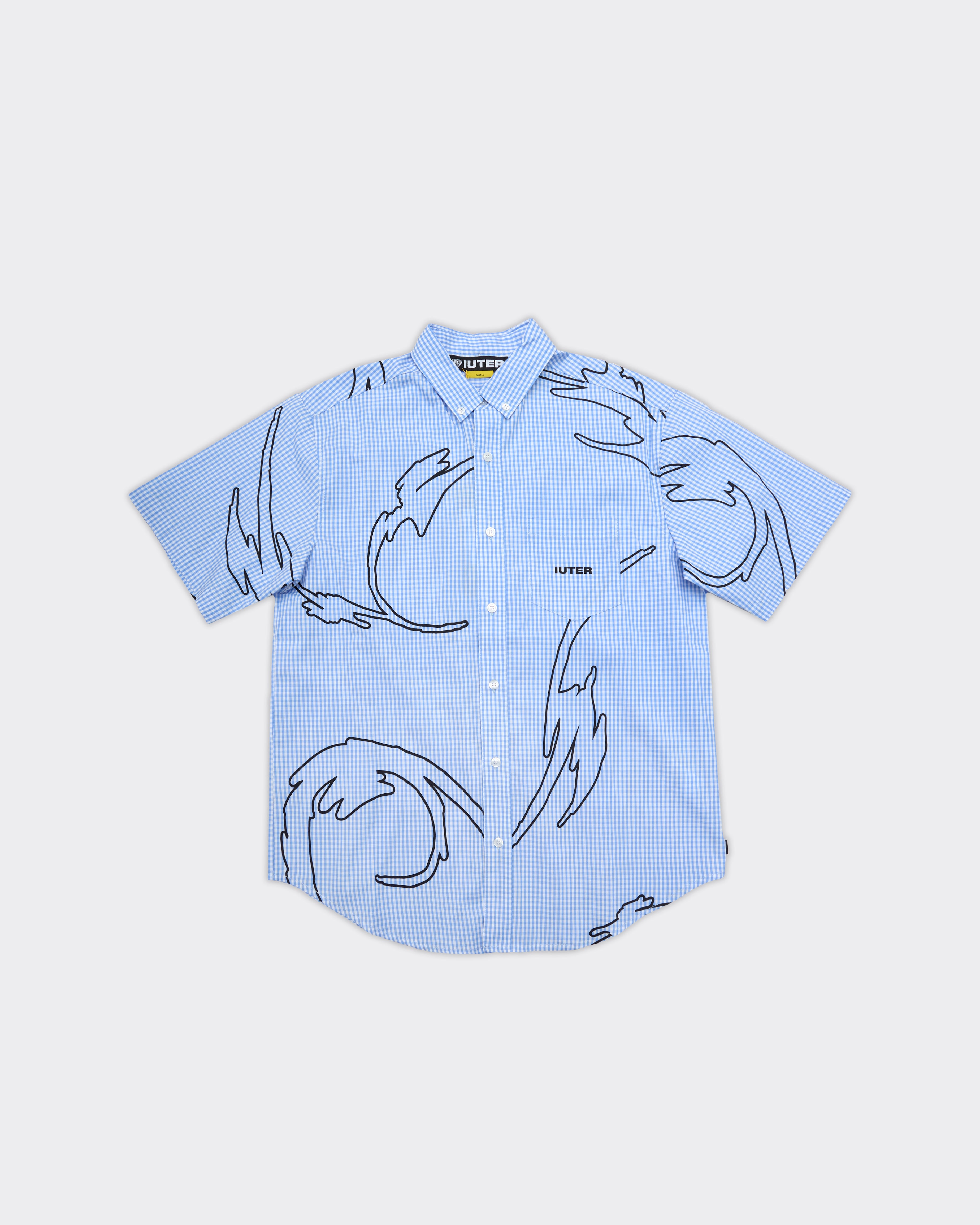 S/S Legacy Vichy Regular Light Blue Shirt