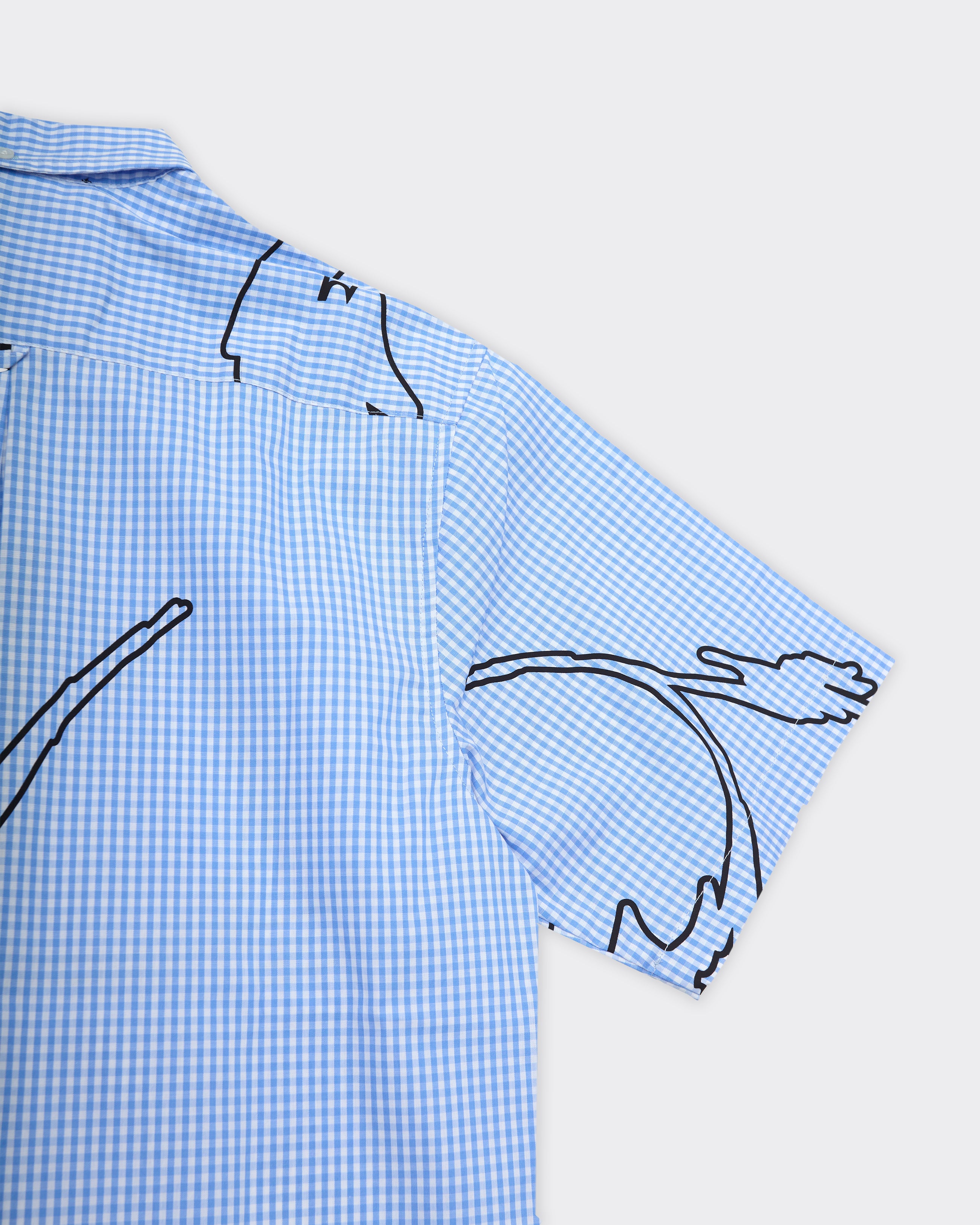 S/S Legacy Vichy Regular Light Blue Shirt