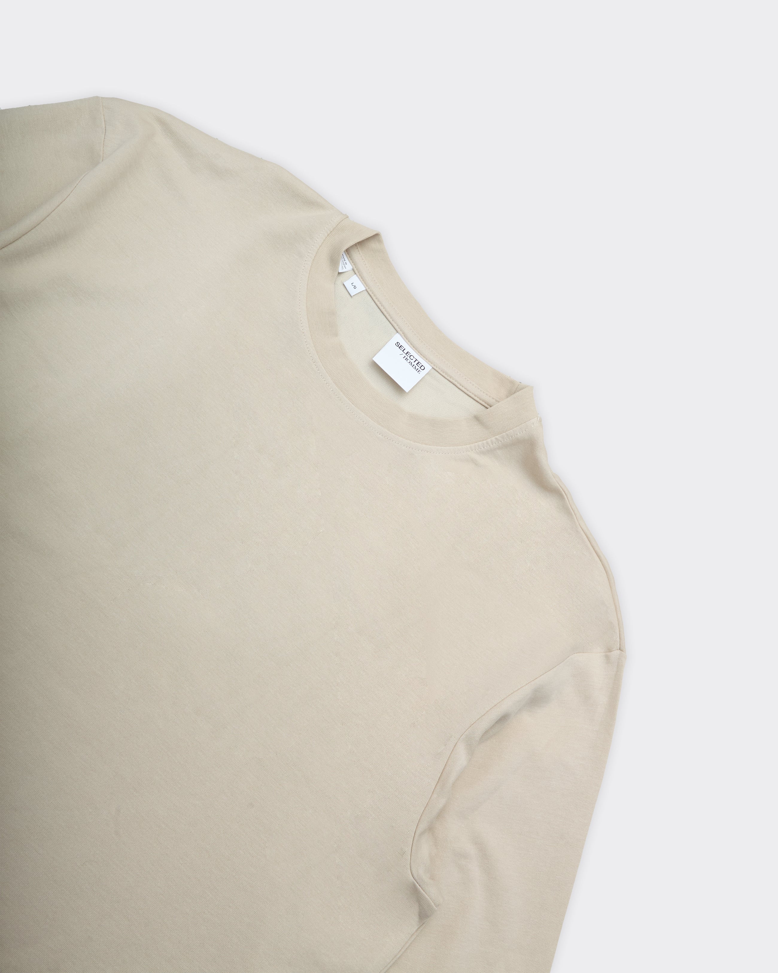 Longsleeve Oscar Loose Oatmeal