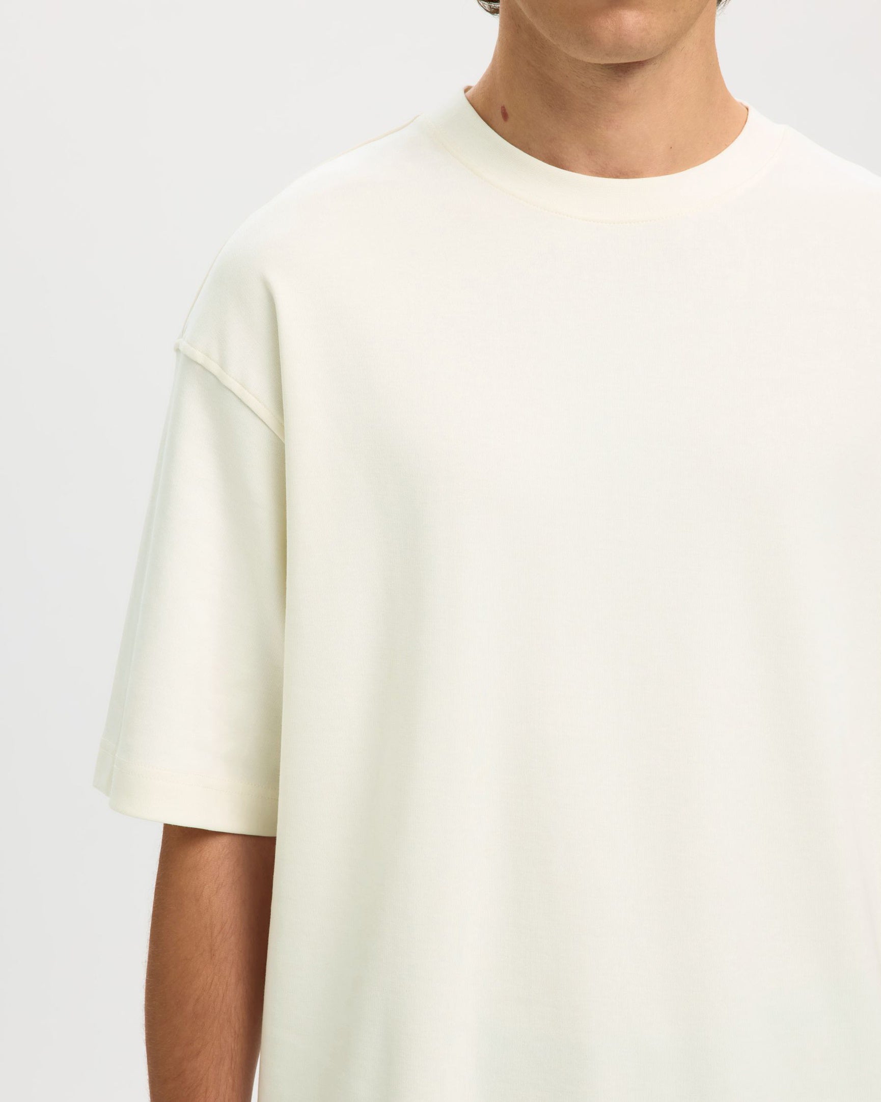 T-Shirt Relax Aspen Interlock Egret