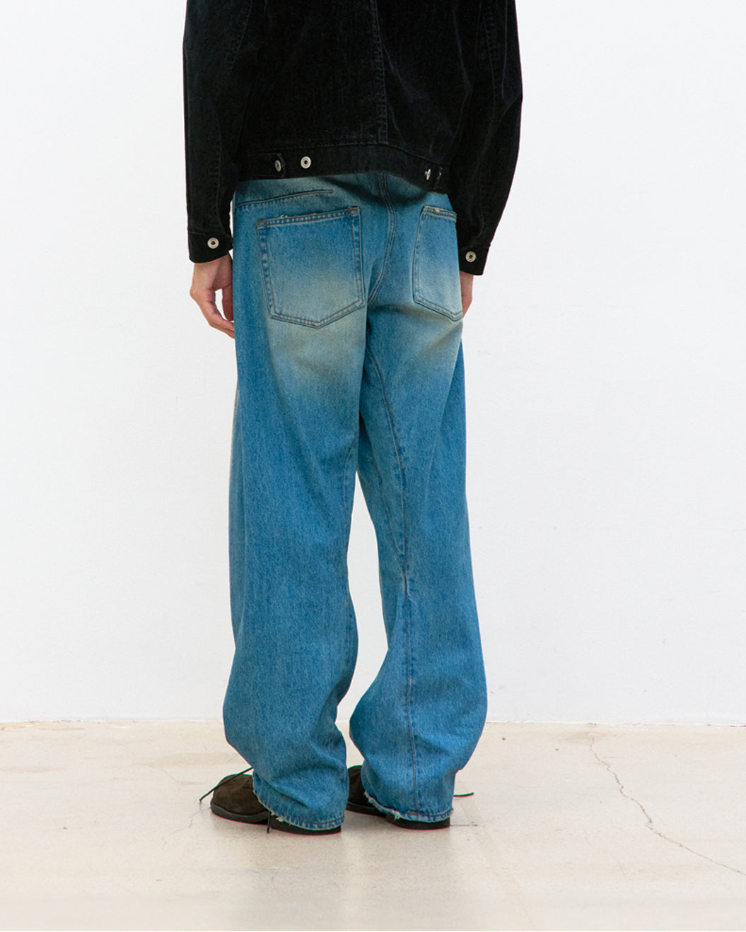 Jeans Engineer Denim Washed Indigo