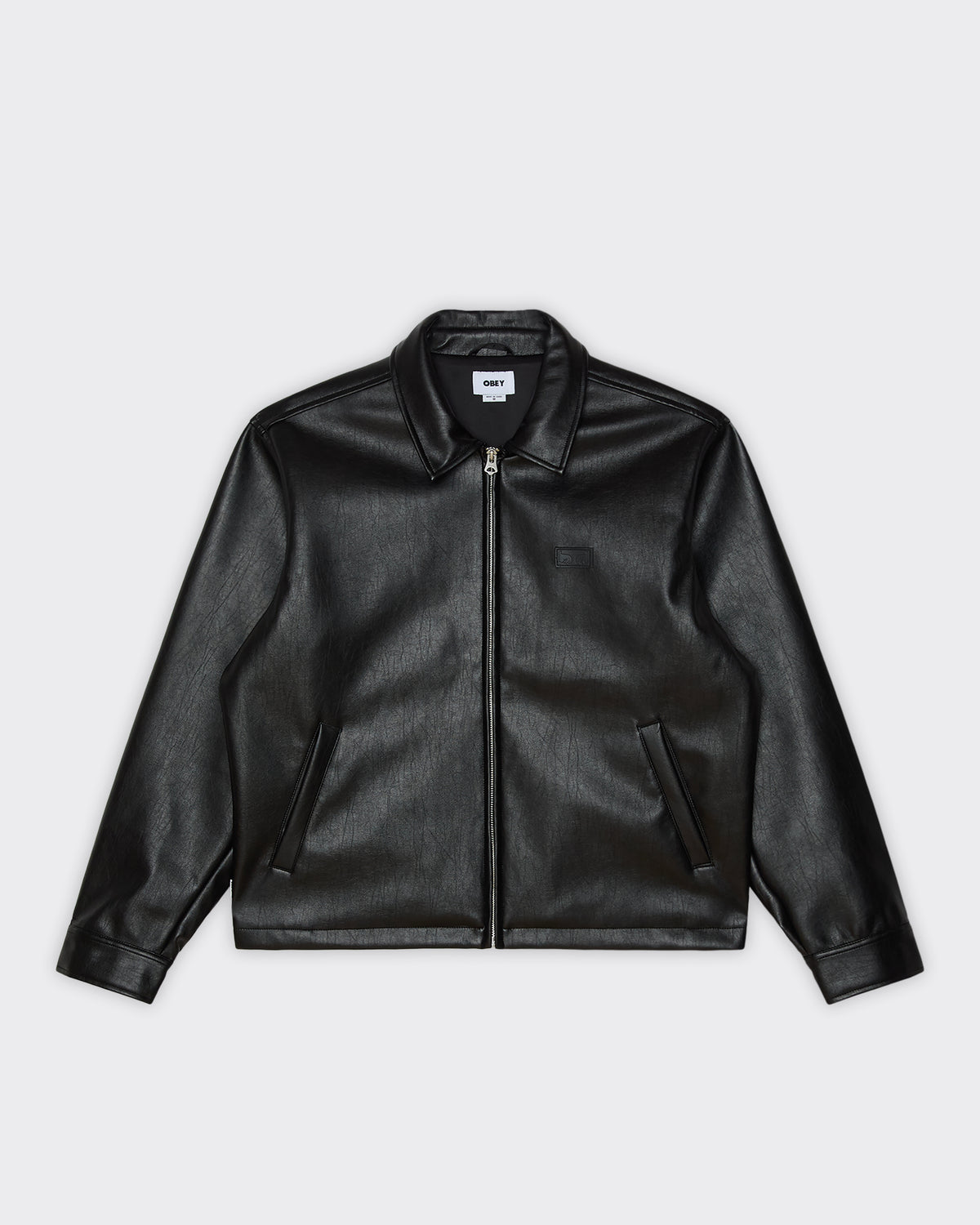 Giacca Workman Leather Nera