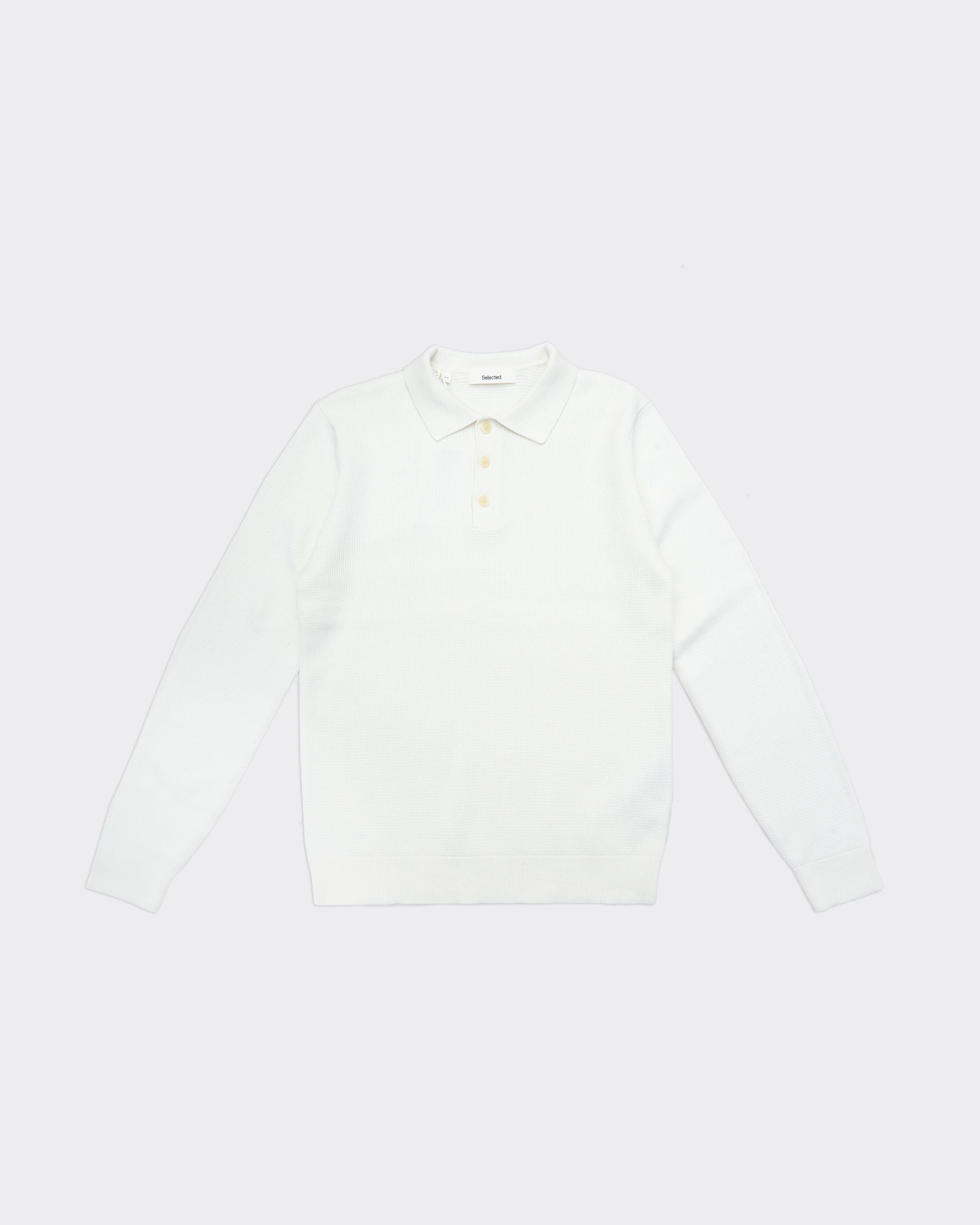 Polo Dane Knit Structure Egret