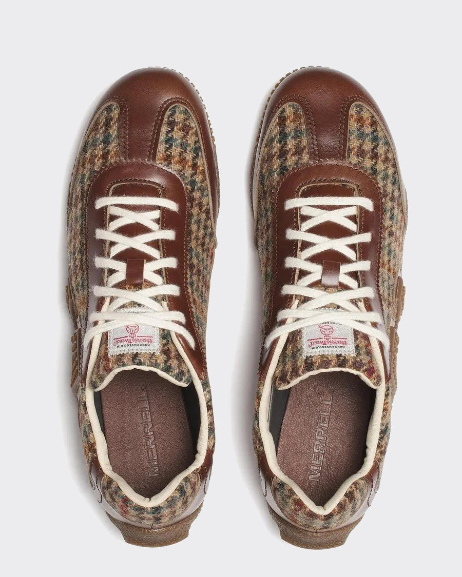 Sneakers Relay Lace X Harris Tweed/Dark Walnut