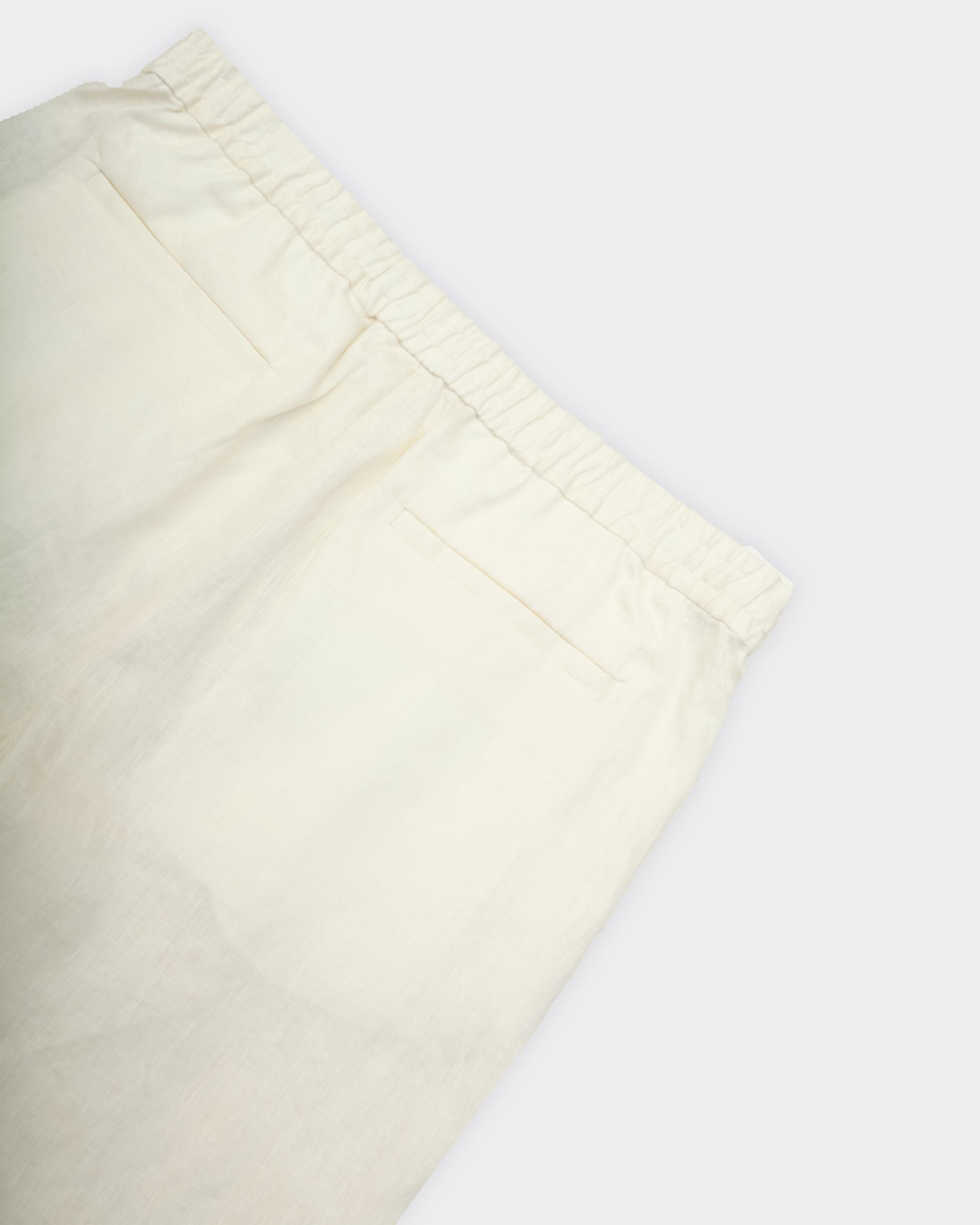 Bermuda Wyatt Loose Linen Egret