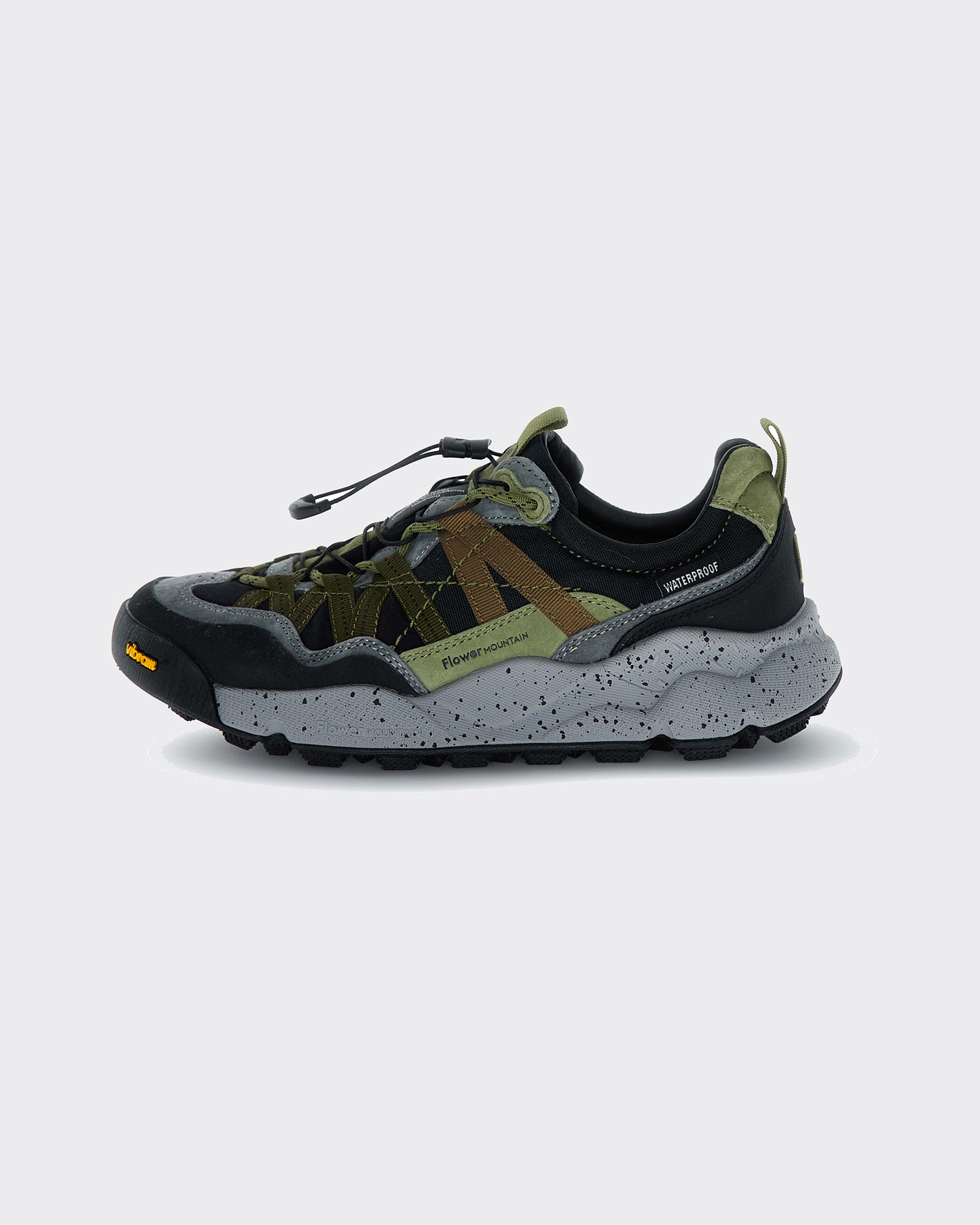 Snekers Iwano 2 Waterproof Suede/Nylon Anthrachite/Dark Grey/Olive