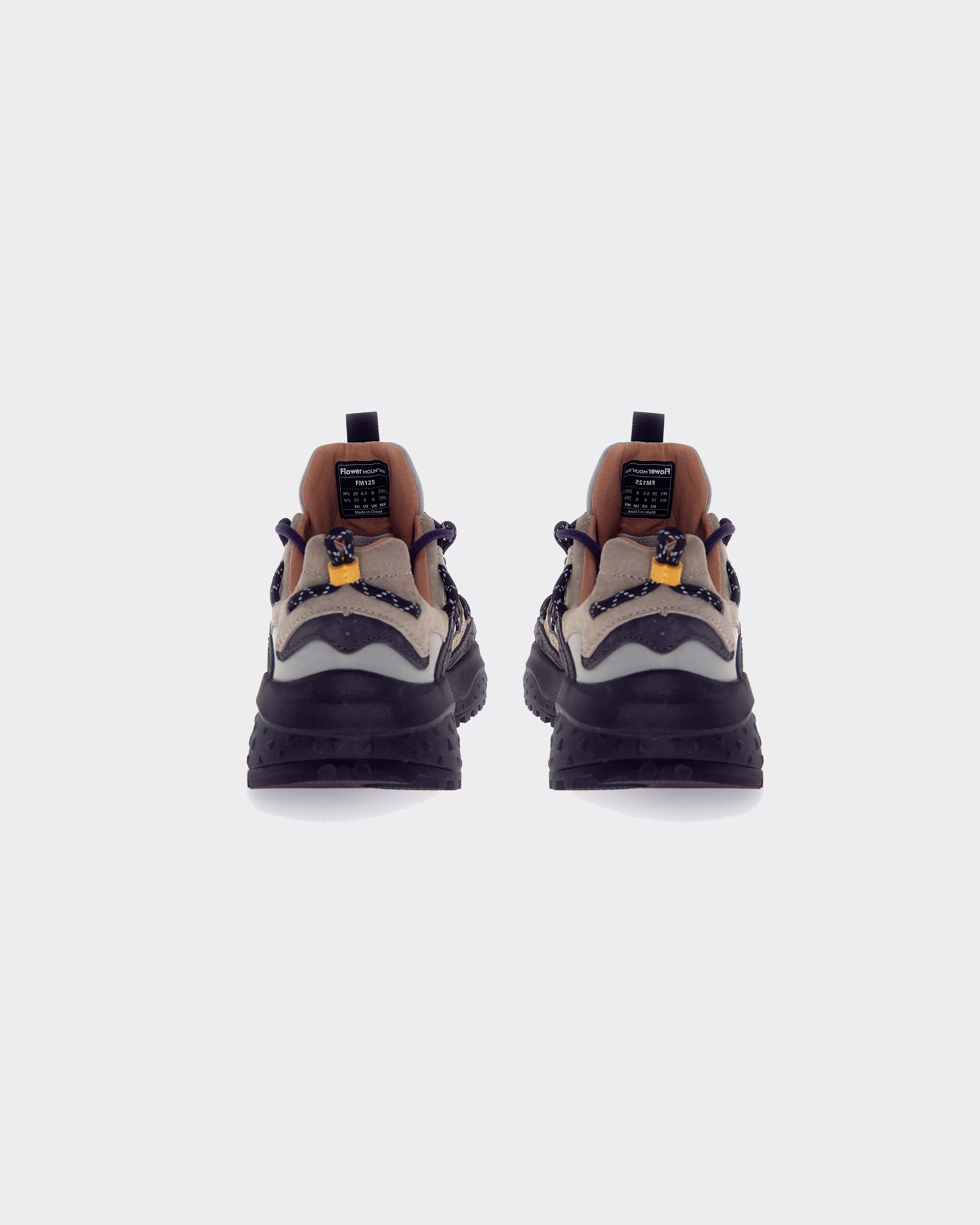 Sneakers Yamabushi Uni Suede/Nylon Dark Grey/Light-Grey