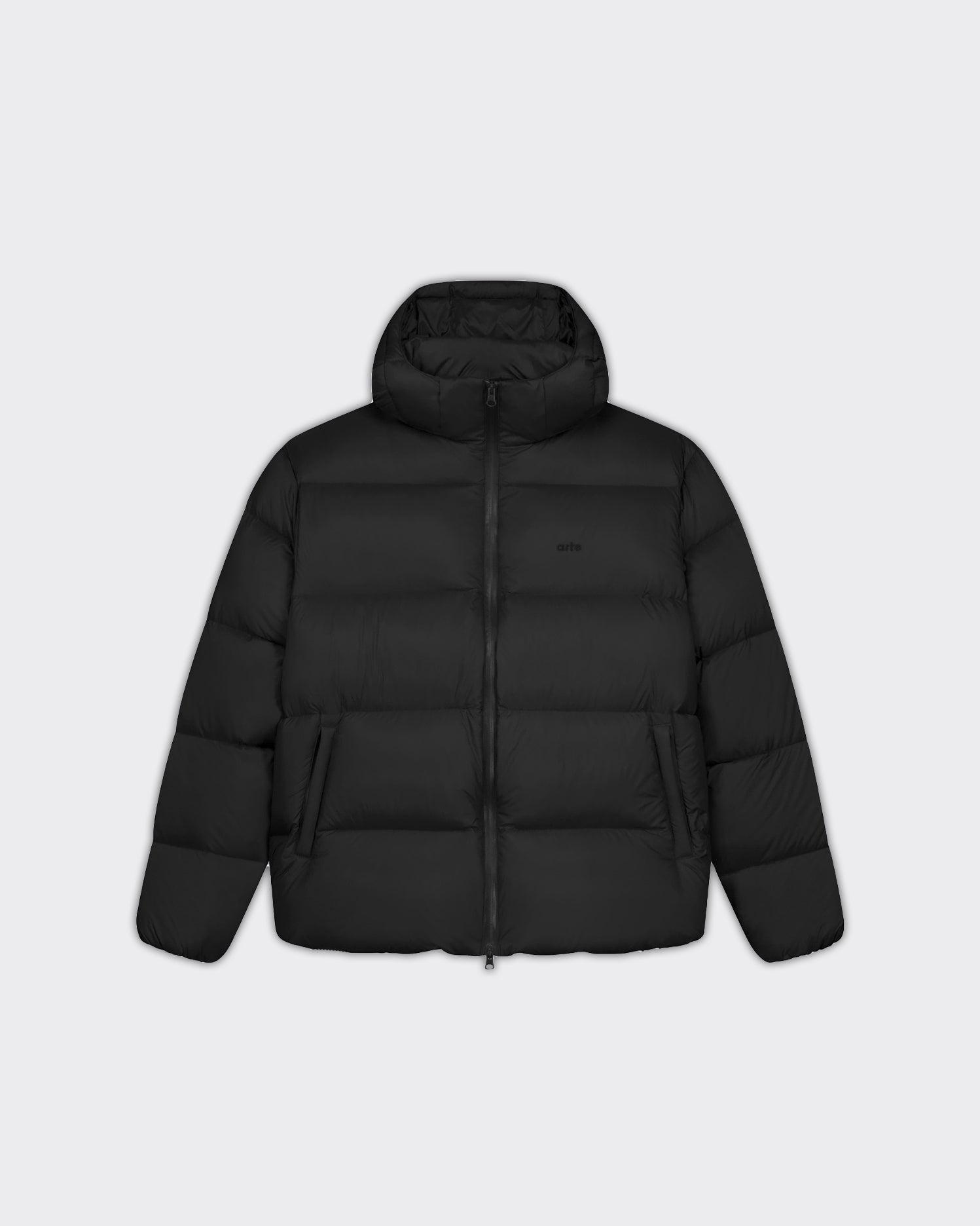 Giacca Puffer Hooded Nera