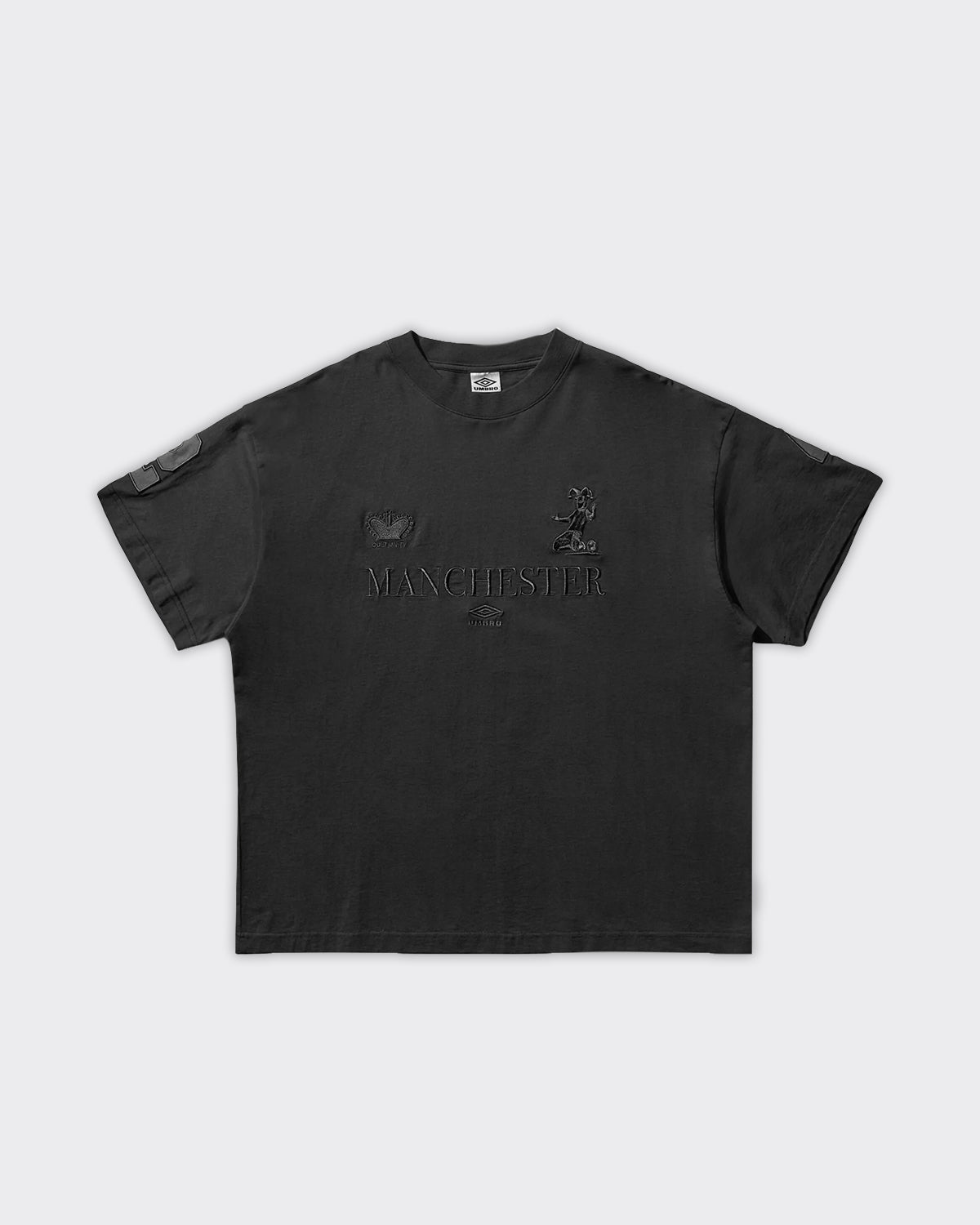 T-Shirt Manc Washed Black
