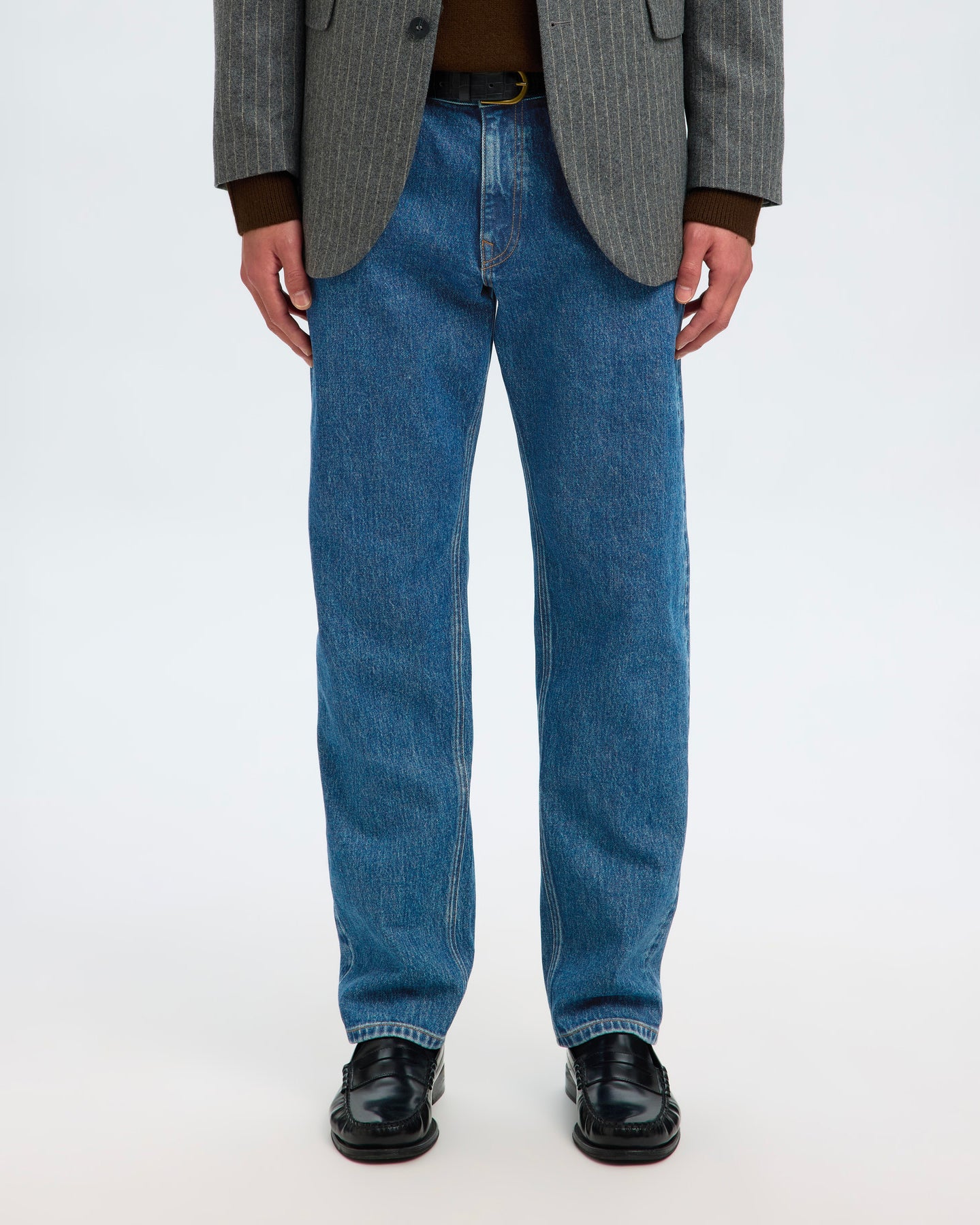 Jeans 196 Straight Ben Kori Medium Blu