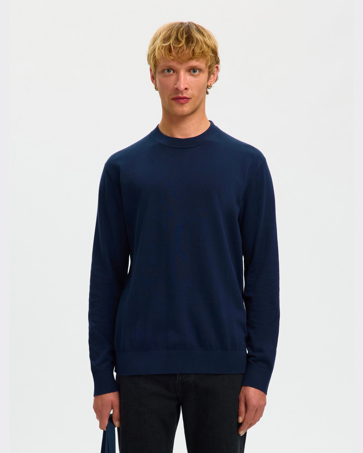 Pullover Torino Ls Knit Blu