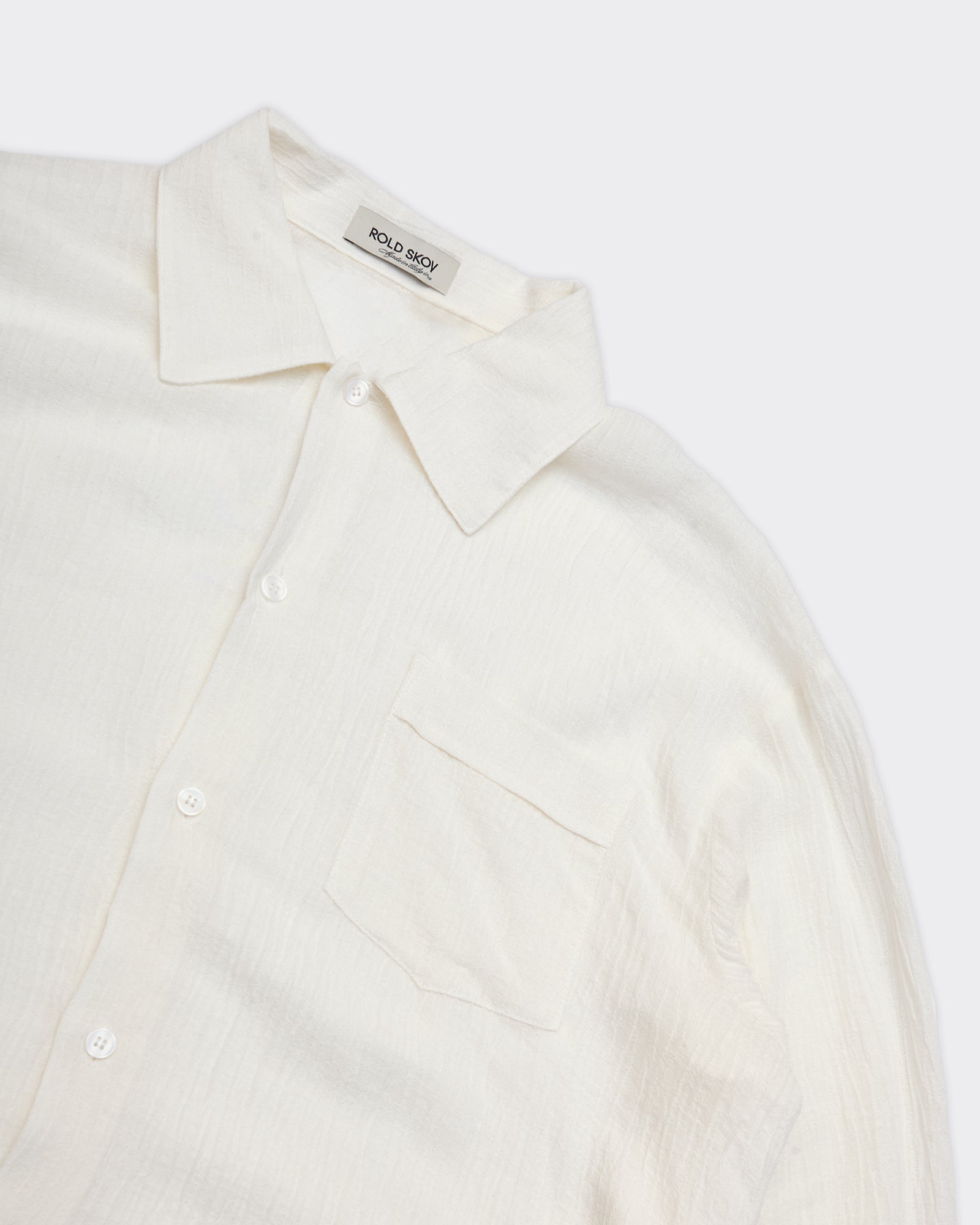 Camicia Rounded Bianca