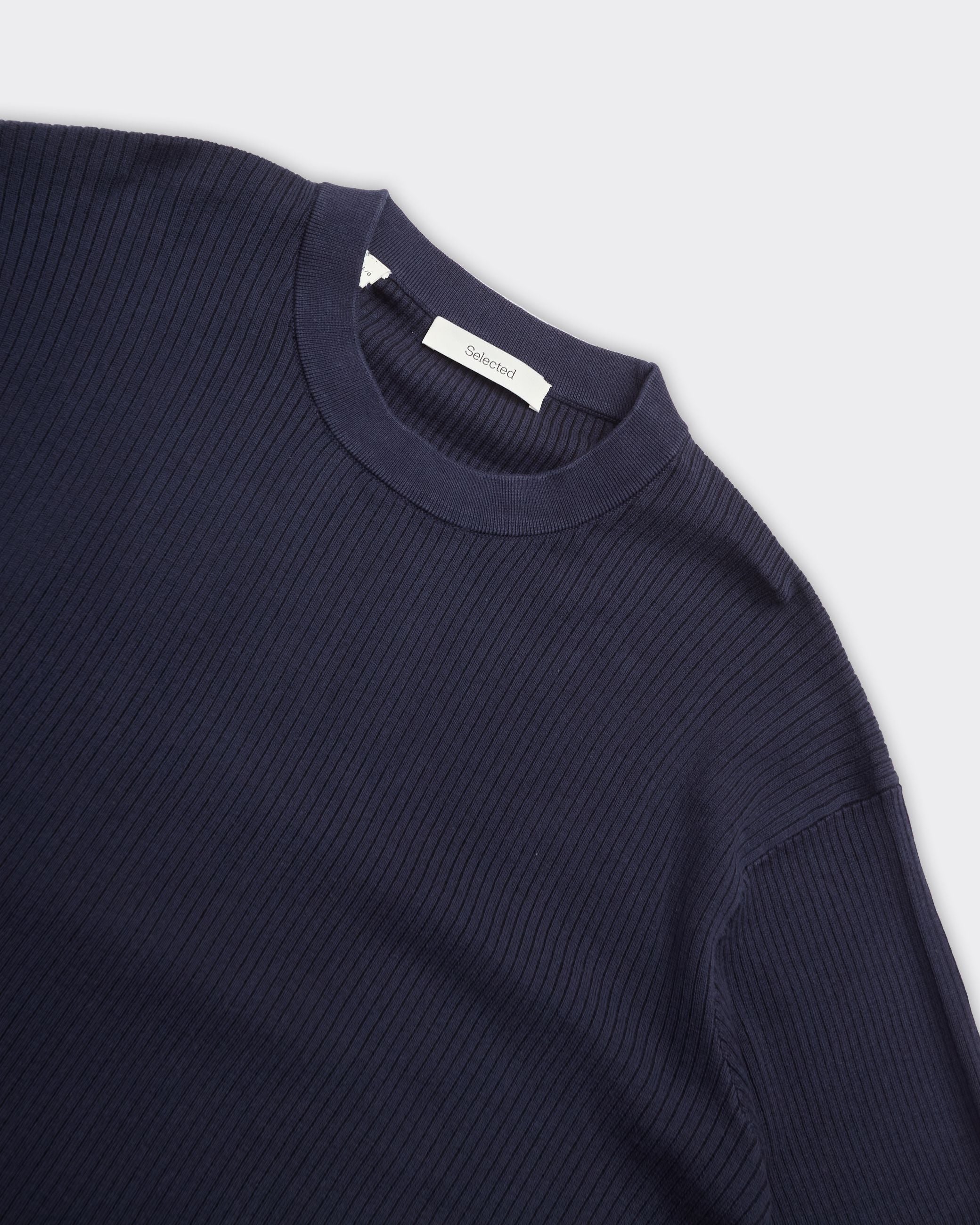 T-Shirt Mattis Plaited Relaxed Sky Captain