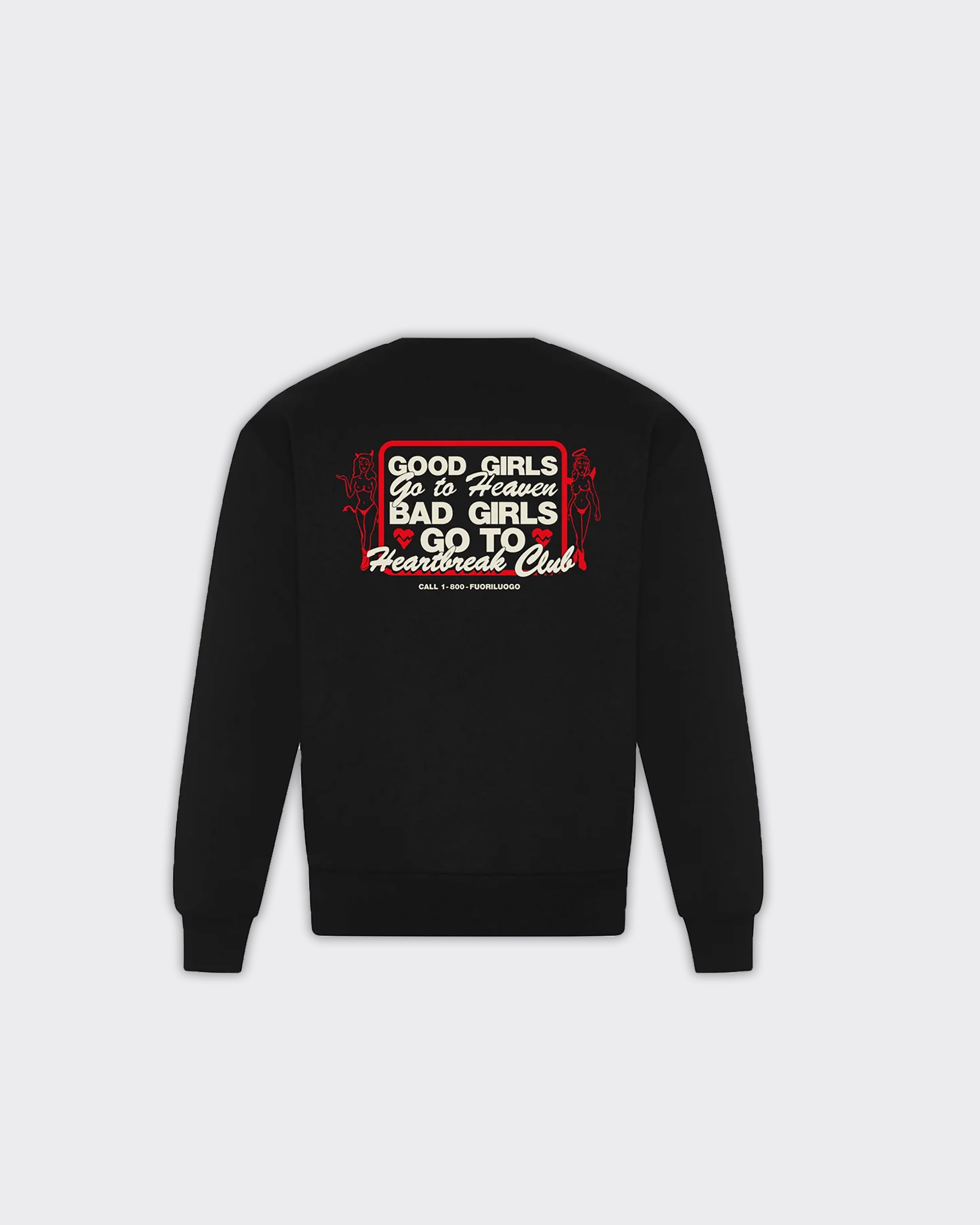 Crewneck Good Girls Nera