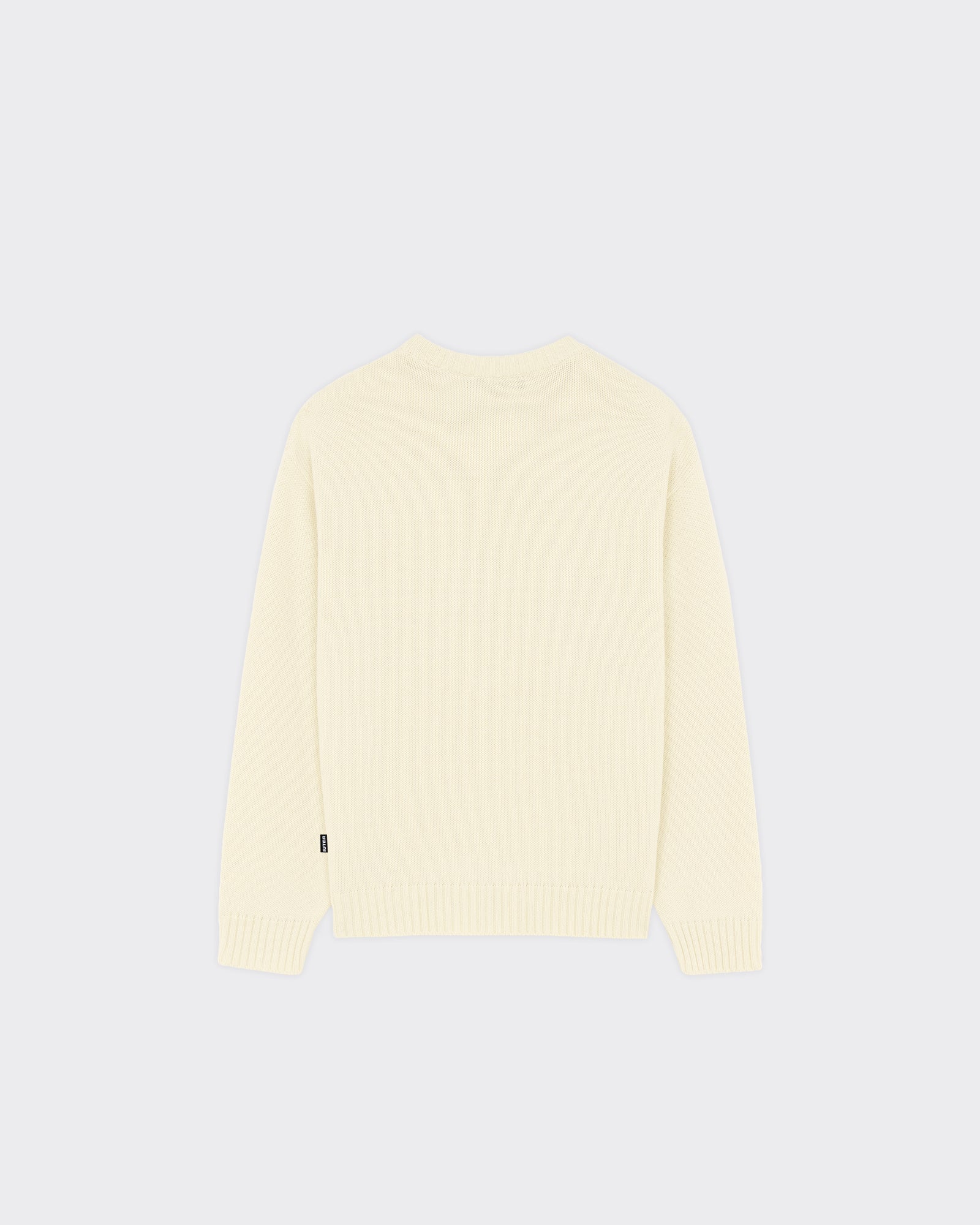 Maglione Knit Links Logo Avorio