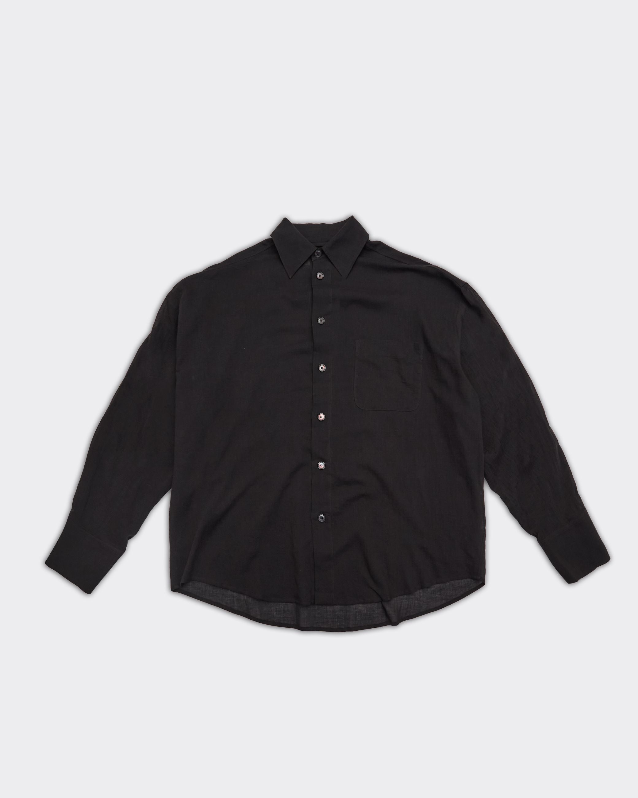 Camicia Bat Fit Nera