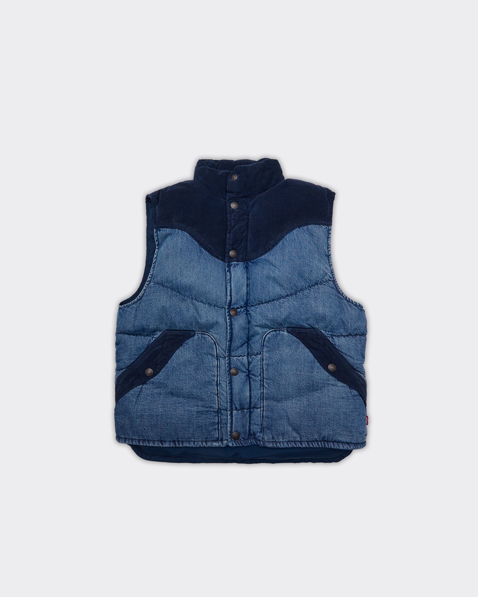 Vest Wild West Med Indigo