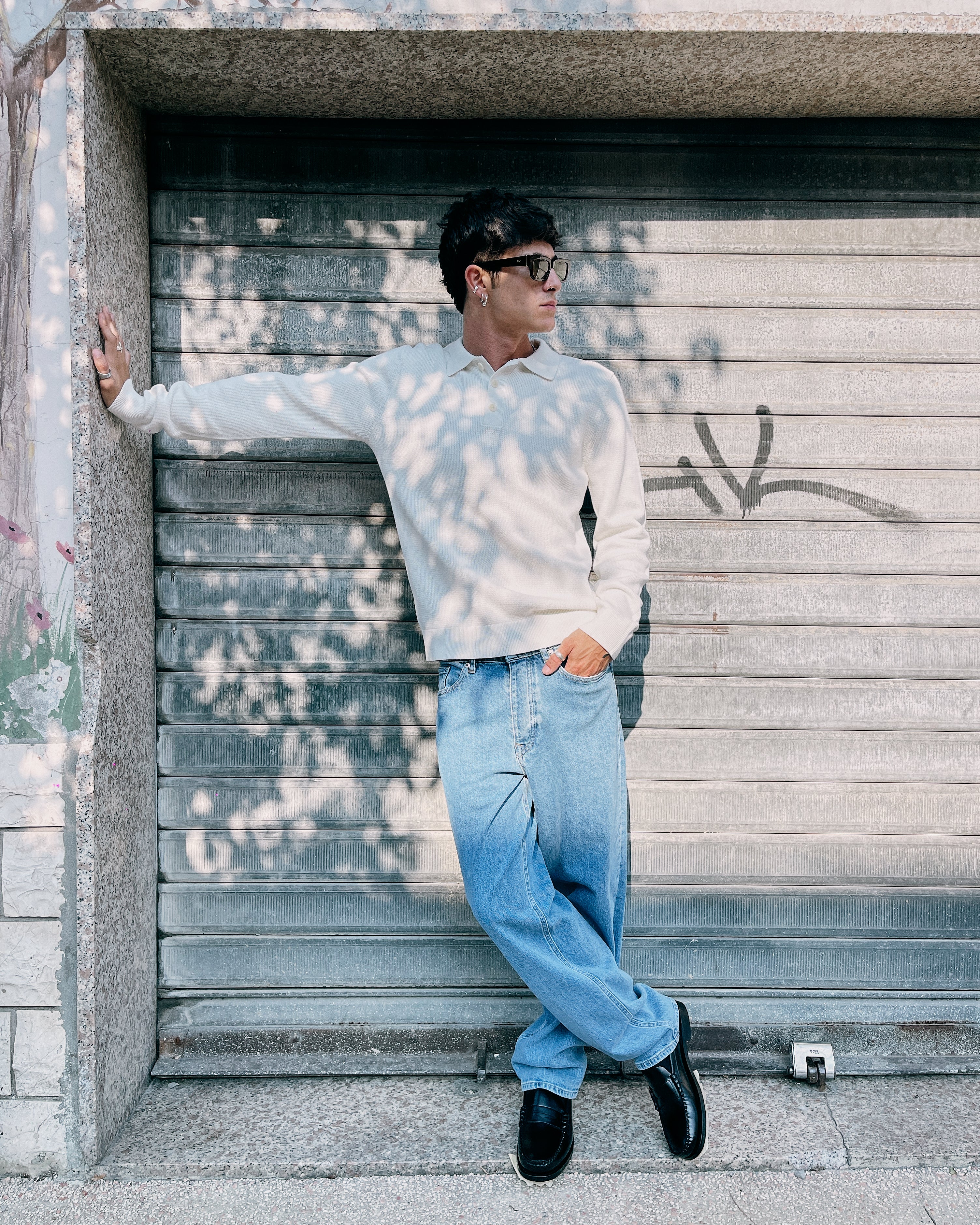 Jeans Loose Ben Kori Denim Light Blu