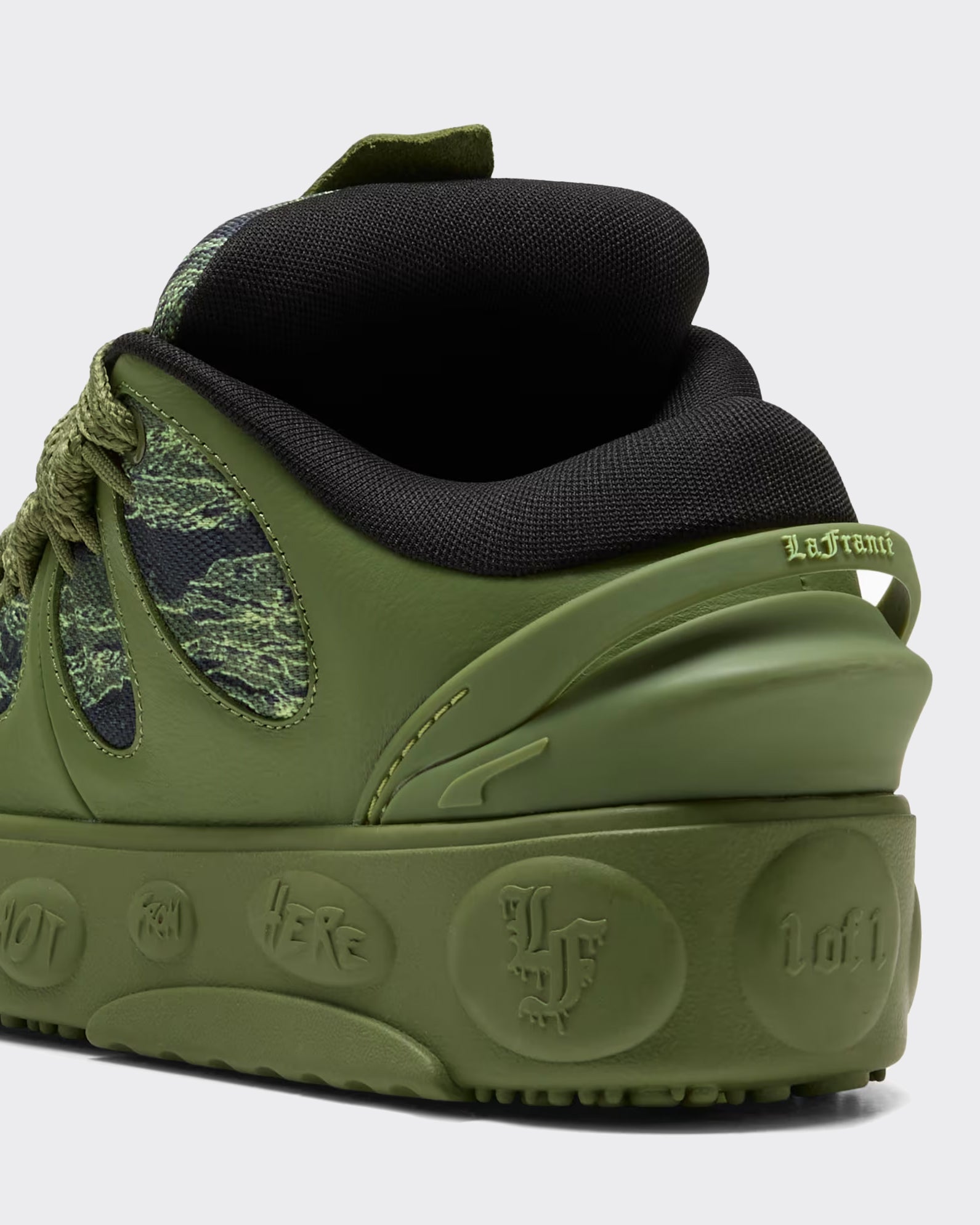 Sneakers La Francé Camo Avocado Green/Fizzy