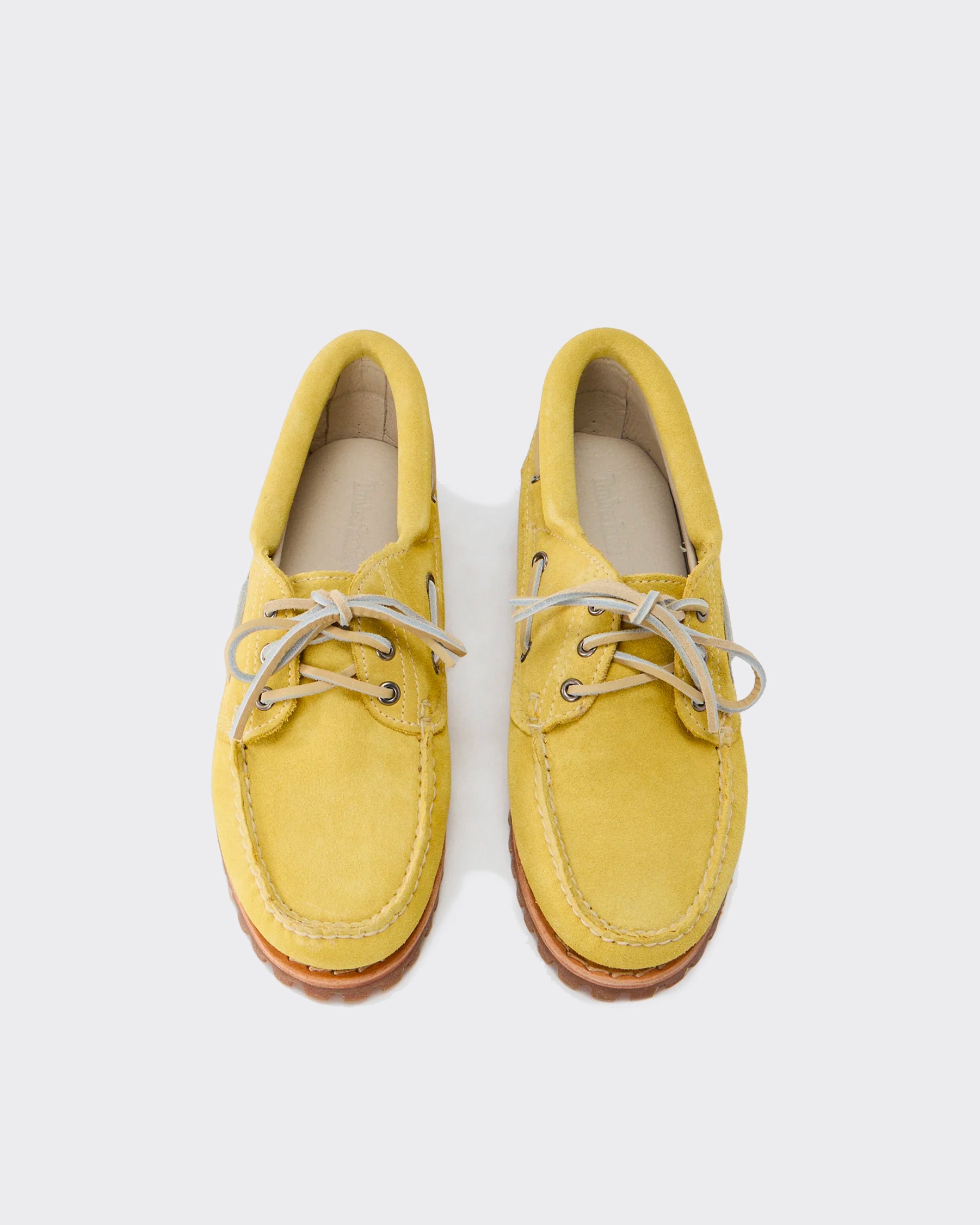 Scarpa W Authentic Boat Suede Medium Yellow