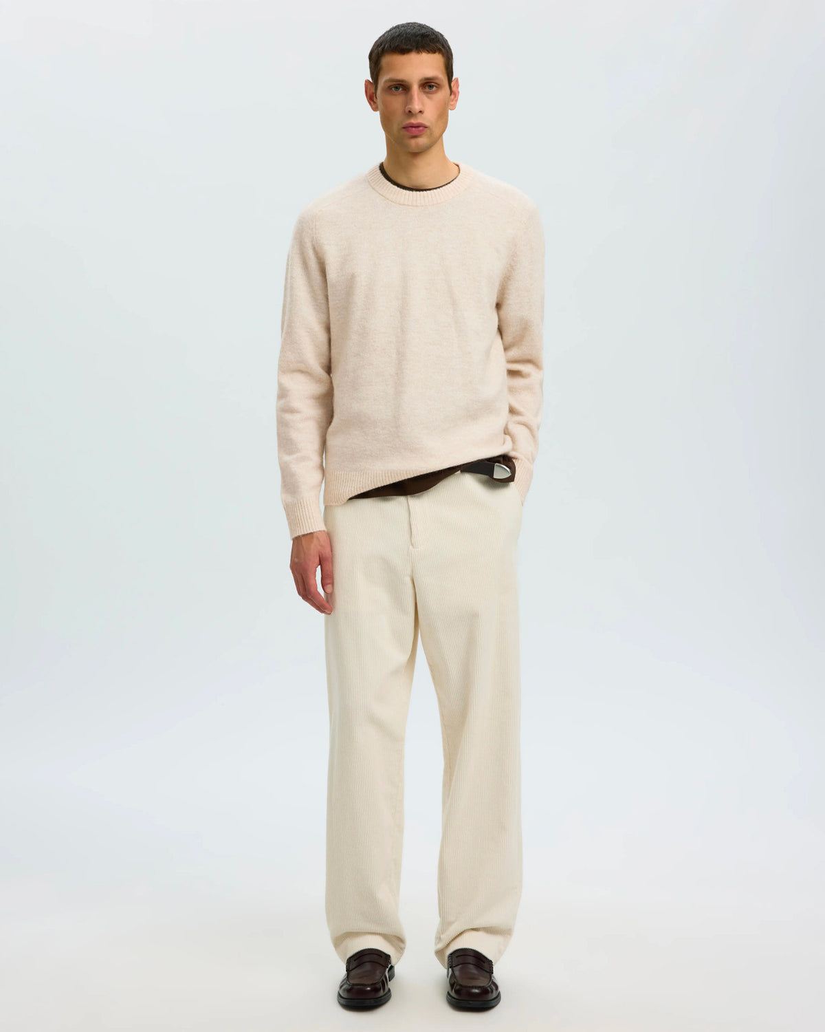 Maglione Rai Knit Oatmeal