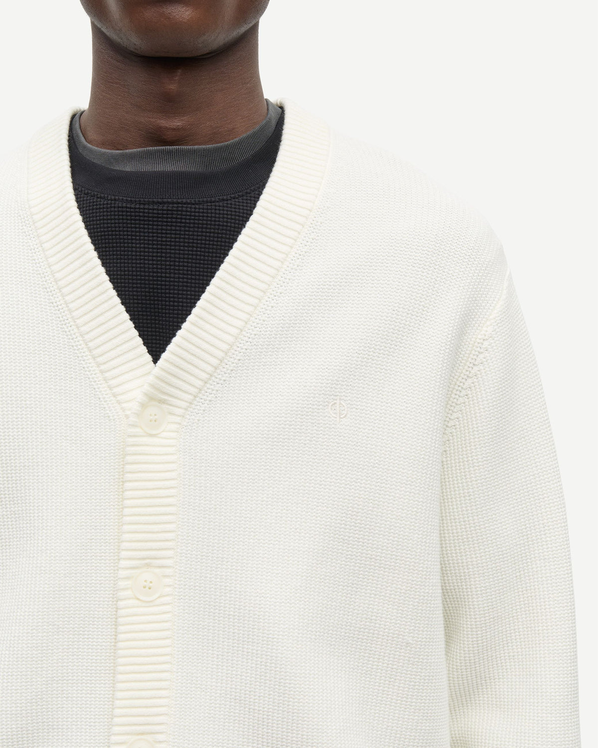 Cardigan Saklas Clear Cream