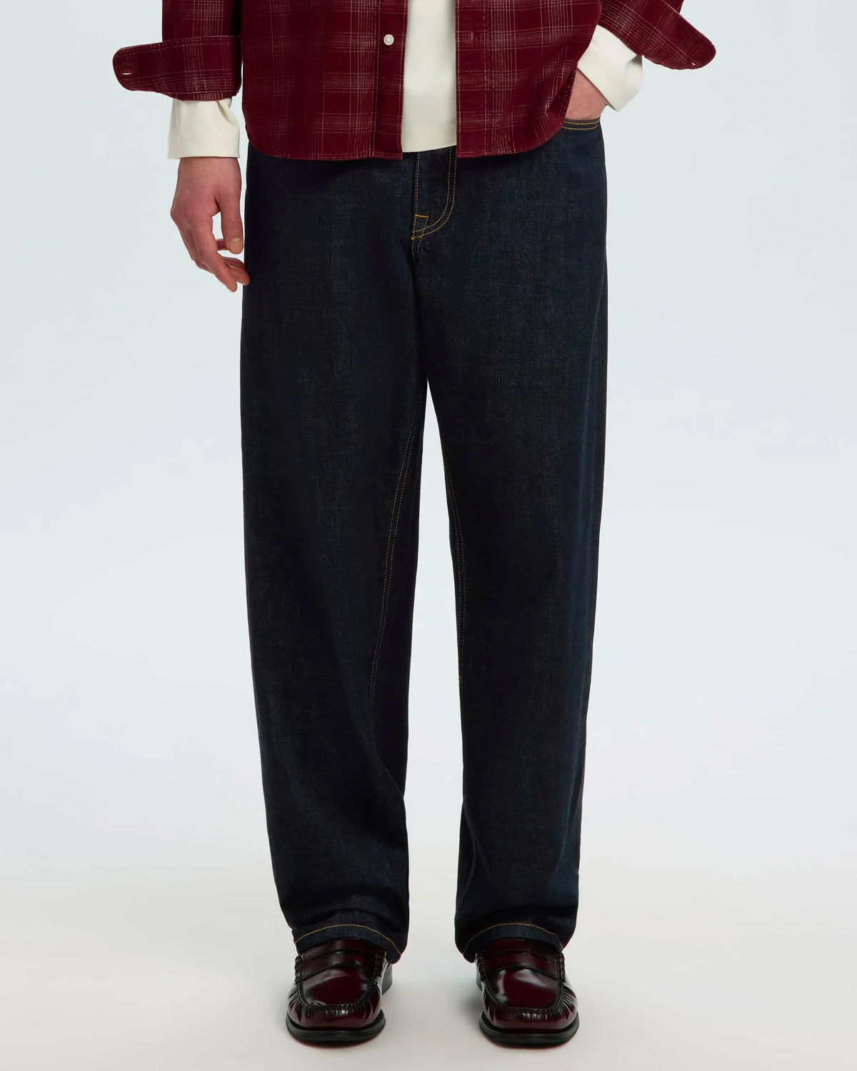 Jeans Loose Ben Selvedge 804 Dark Blue Denim