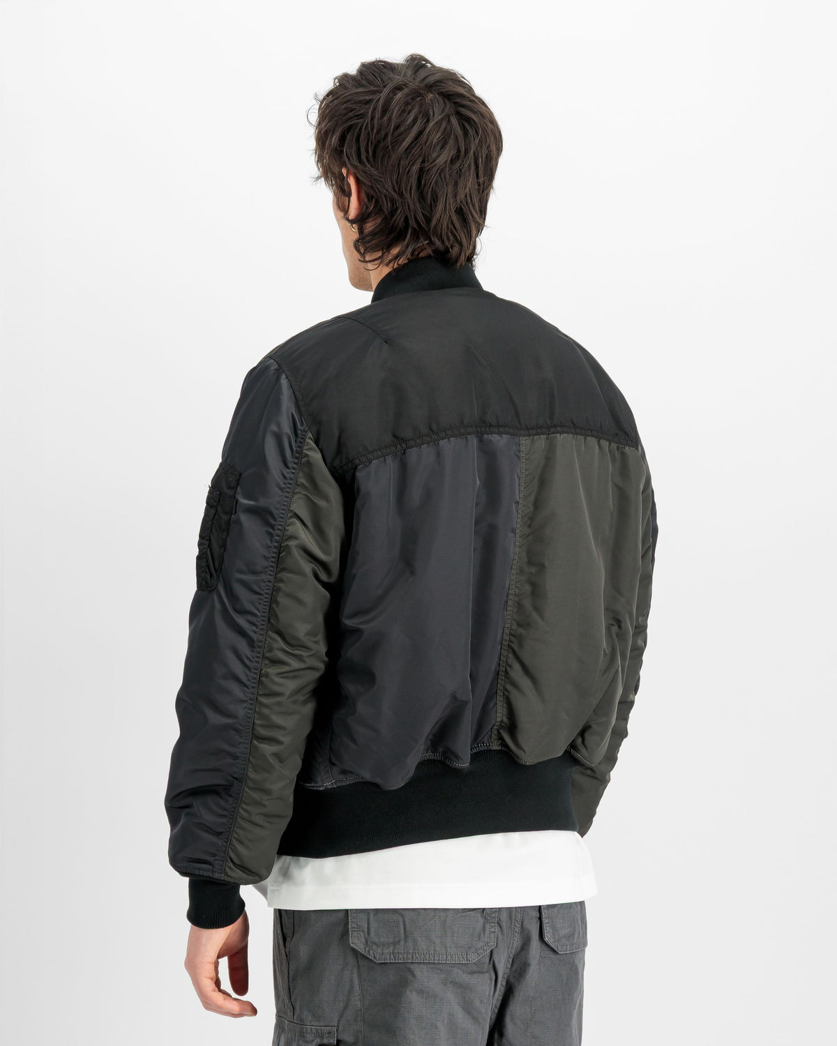 Bomber MA-1 Tricolor Nero