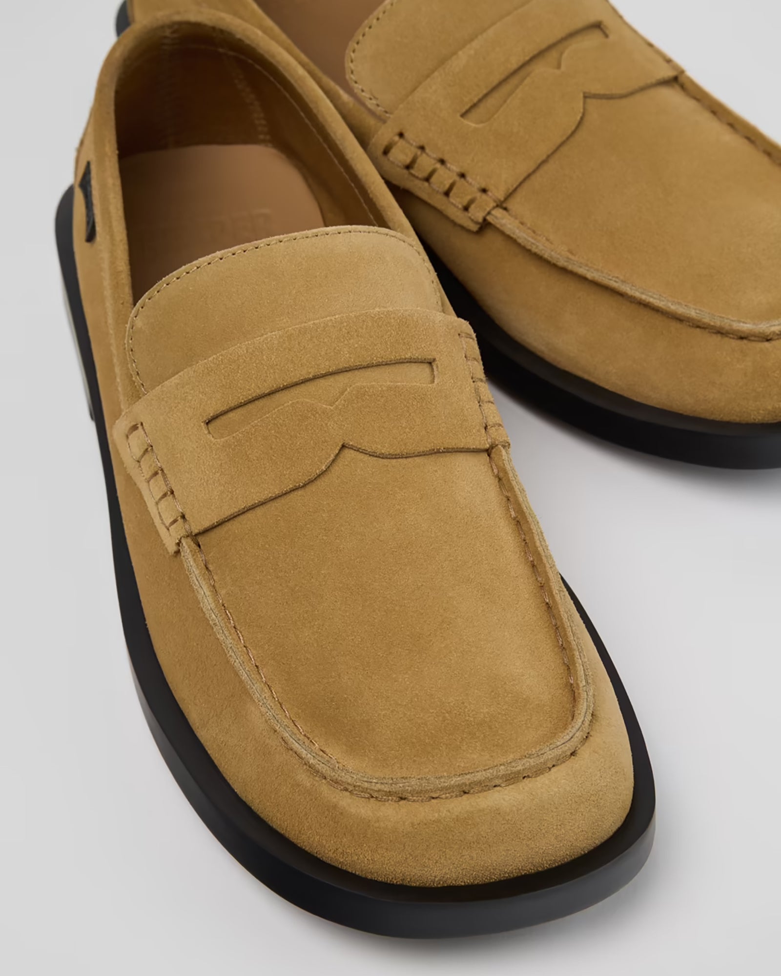 Mocassino Scamosciato Marrone