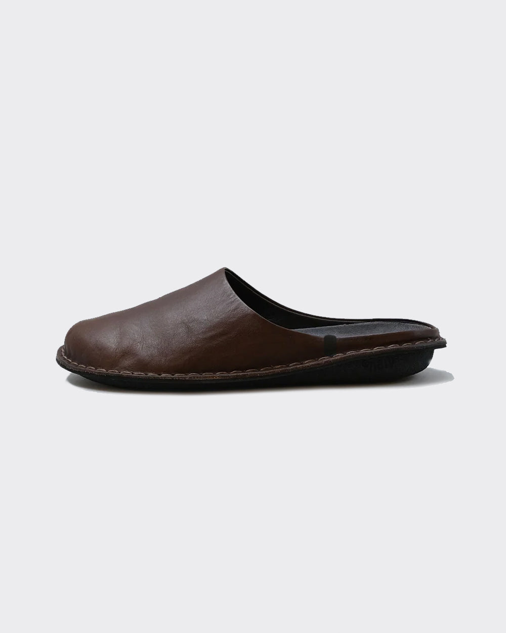 Ciabatta Roma Leather Cocoa Brown
