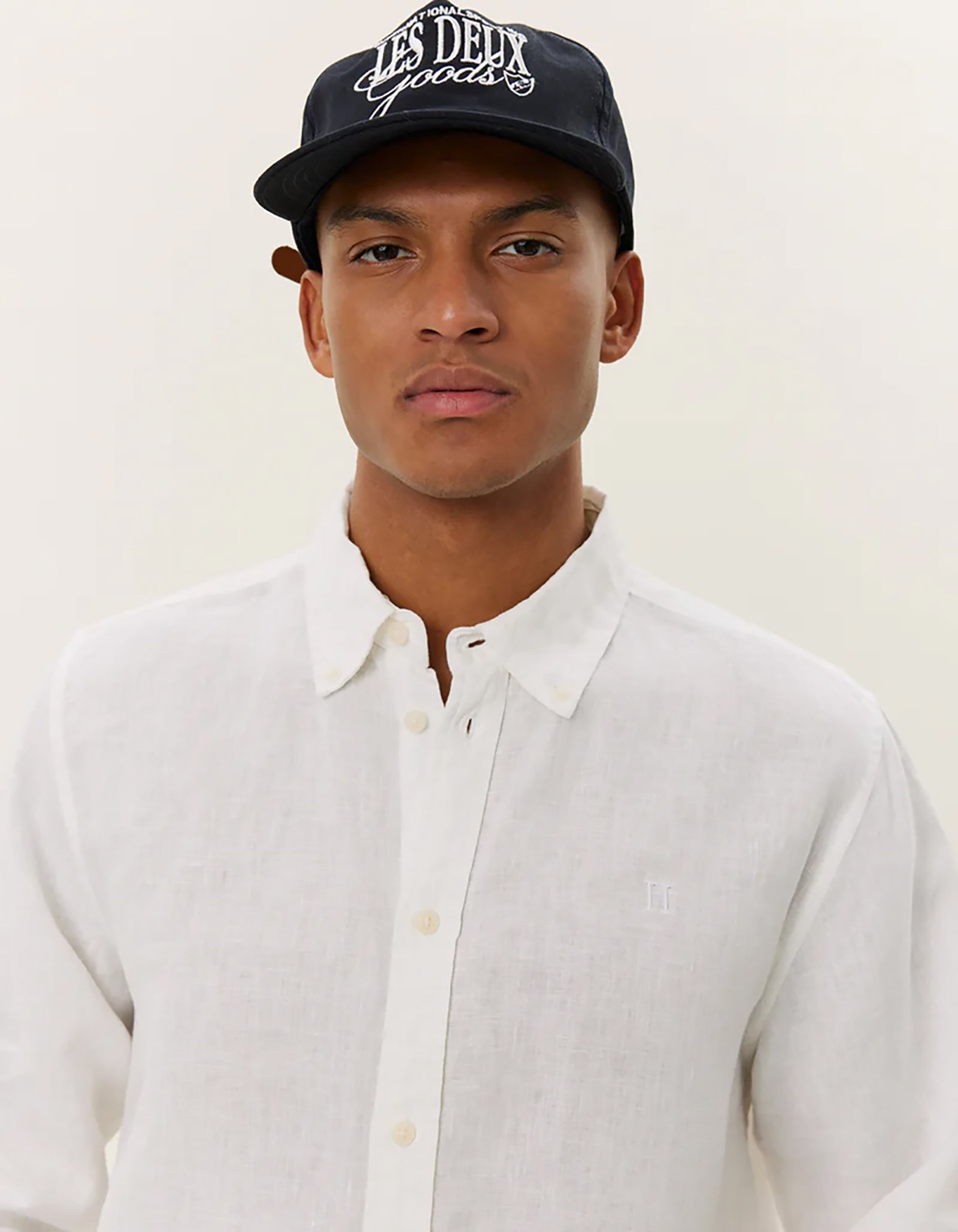 Camicia Kristian Linen Bianca