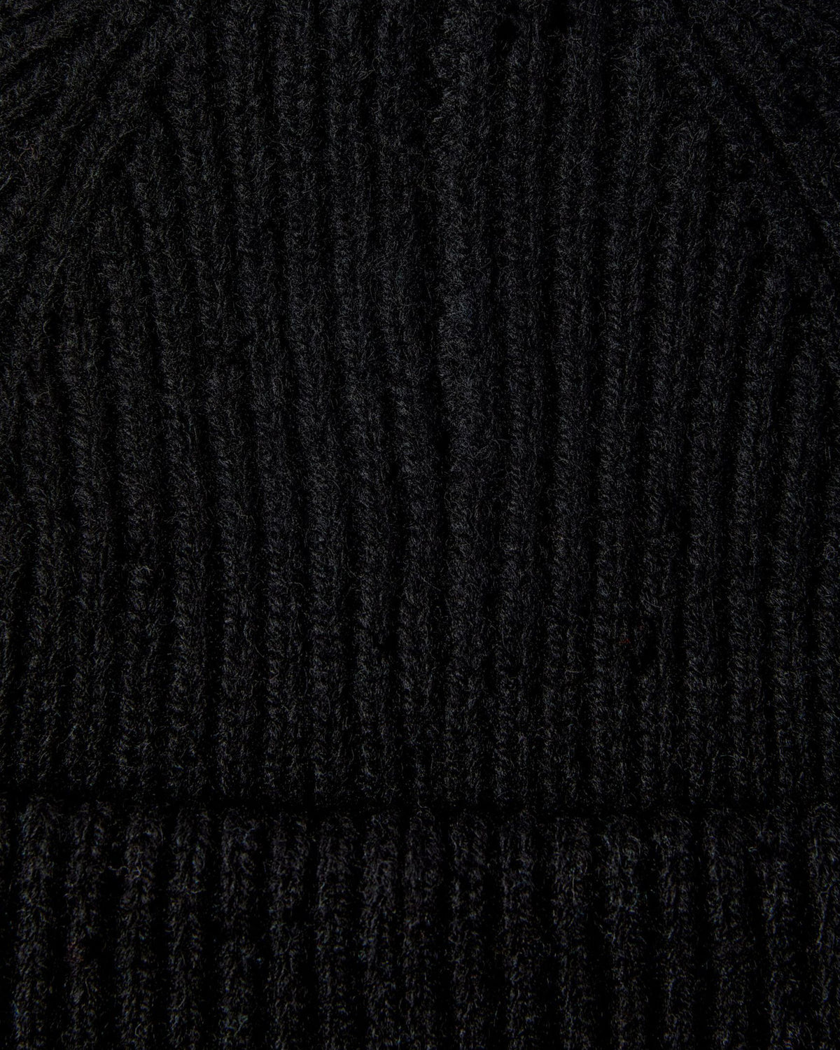 Beanie Mason Sailor Merino Nero
