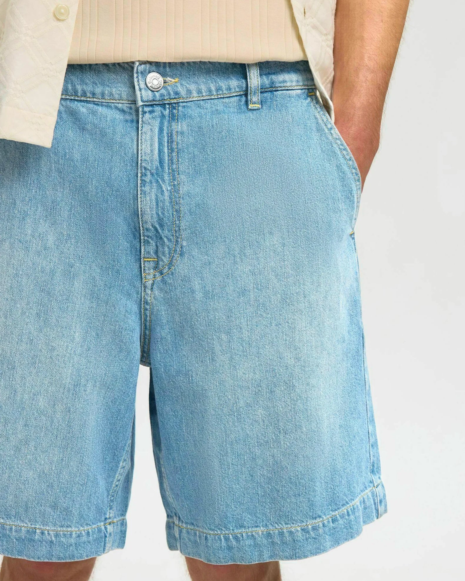 Shorts Loose Alex Denim Light Blue