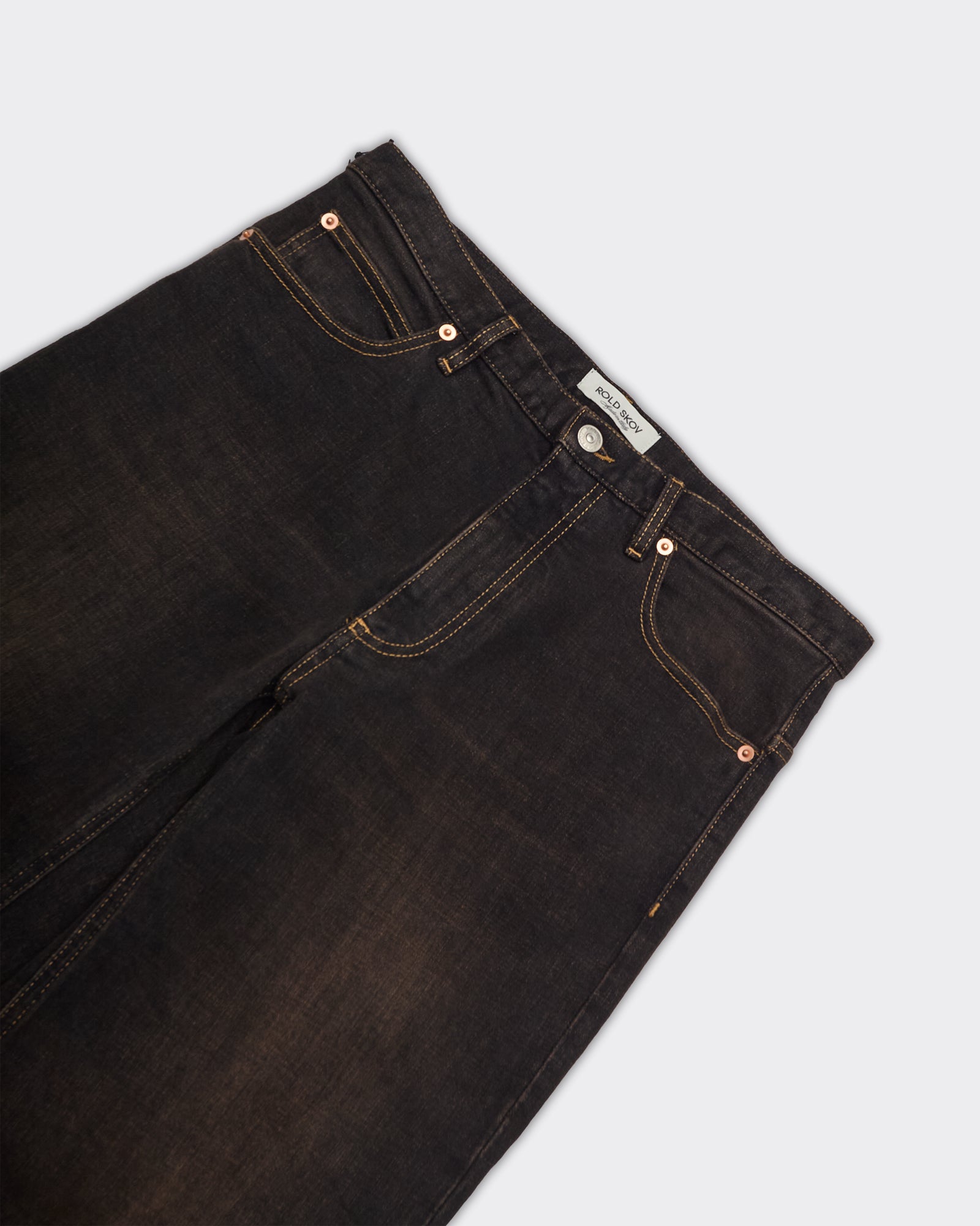 Jeans Wide Solarized Nero