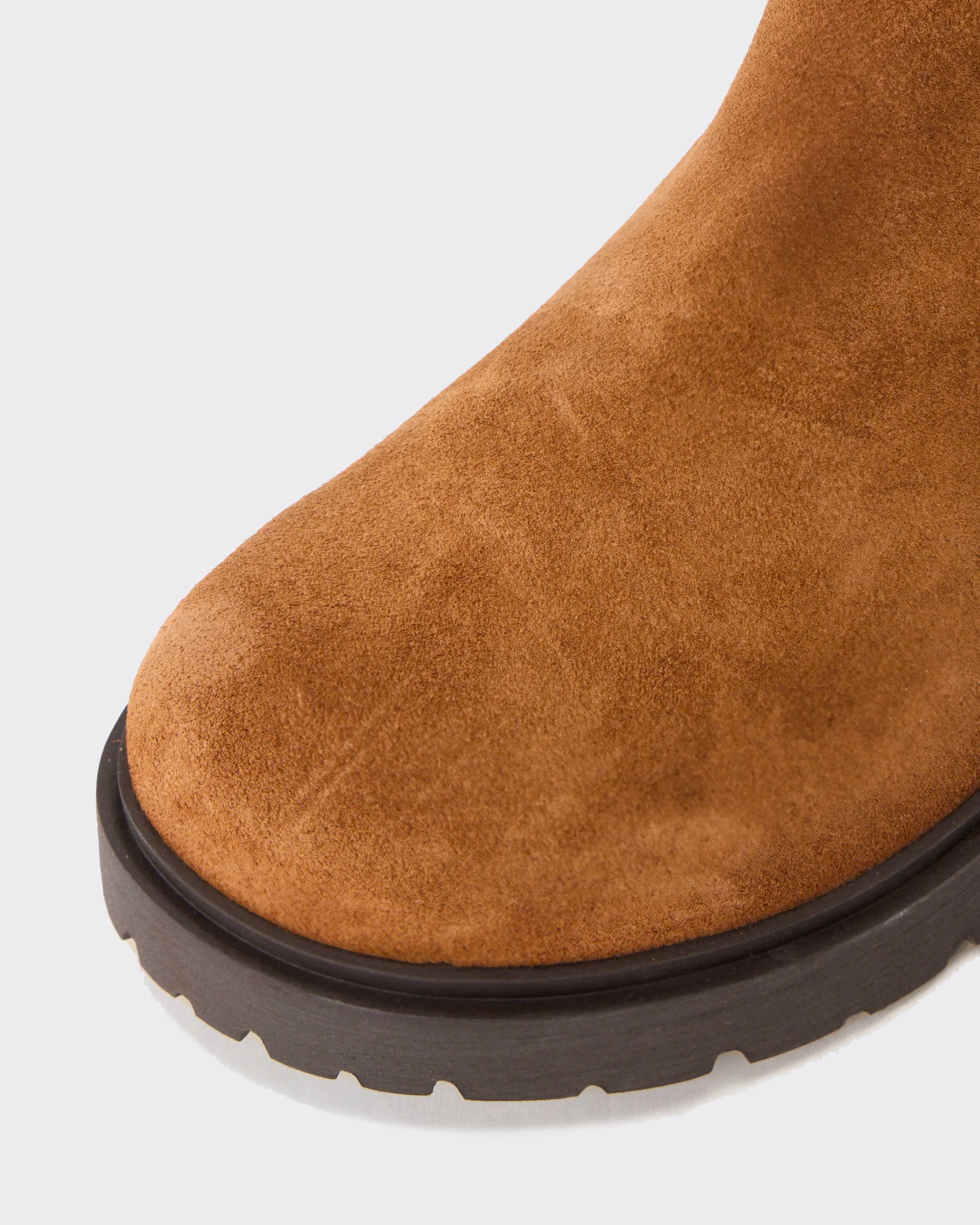 Stivale Highwood Slip On Suede Leather Dark Tea