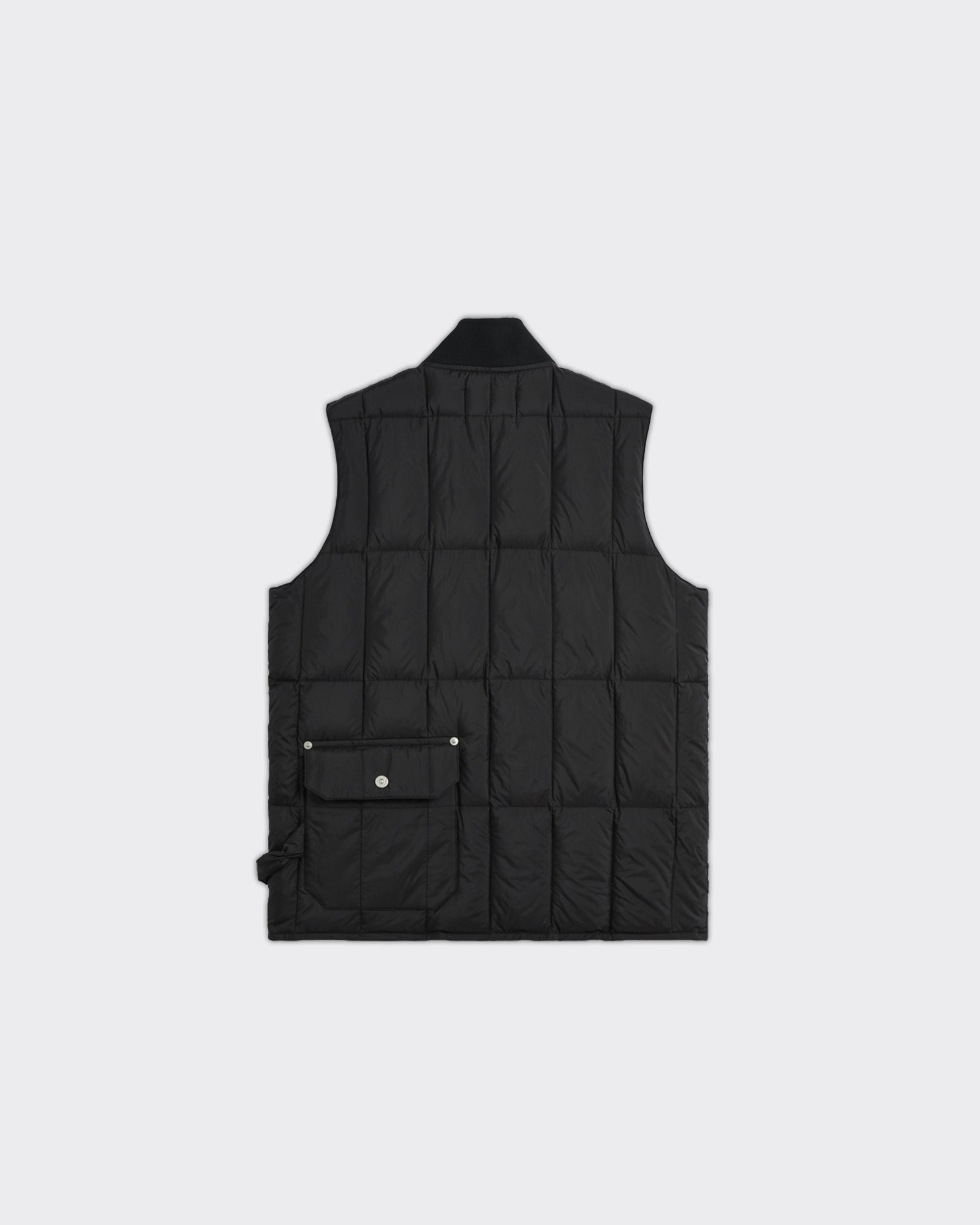 Vest Work W-Zip Lib Down Nero