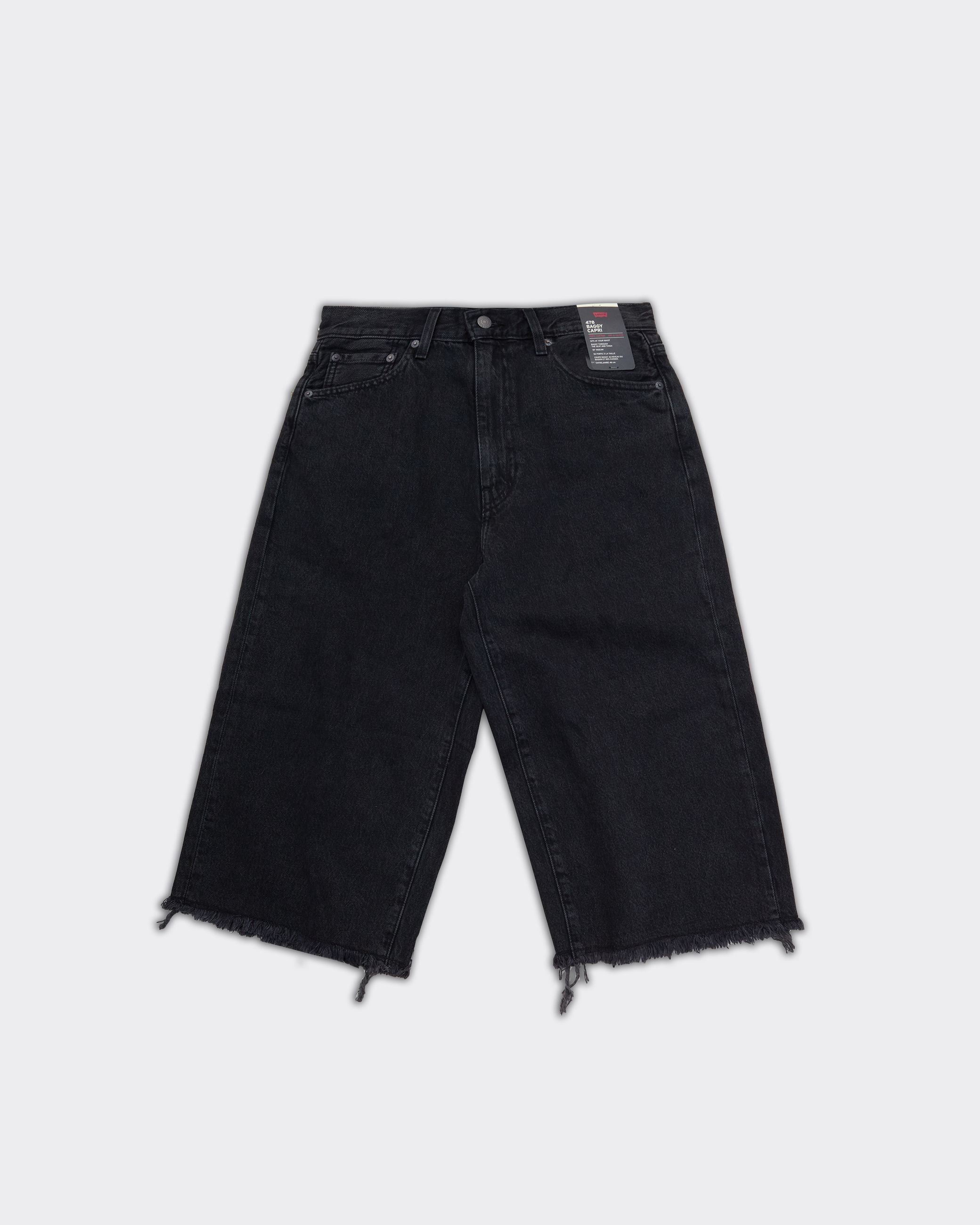 Short 478 Baggy Capri Just Business Nero