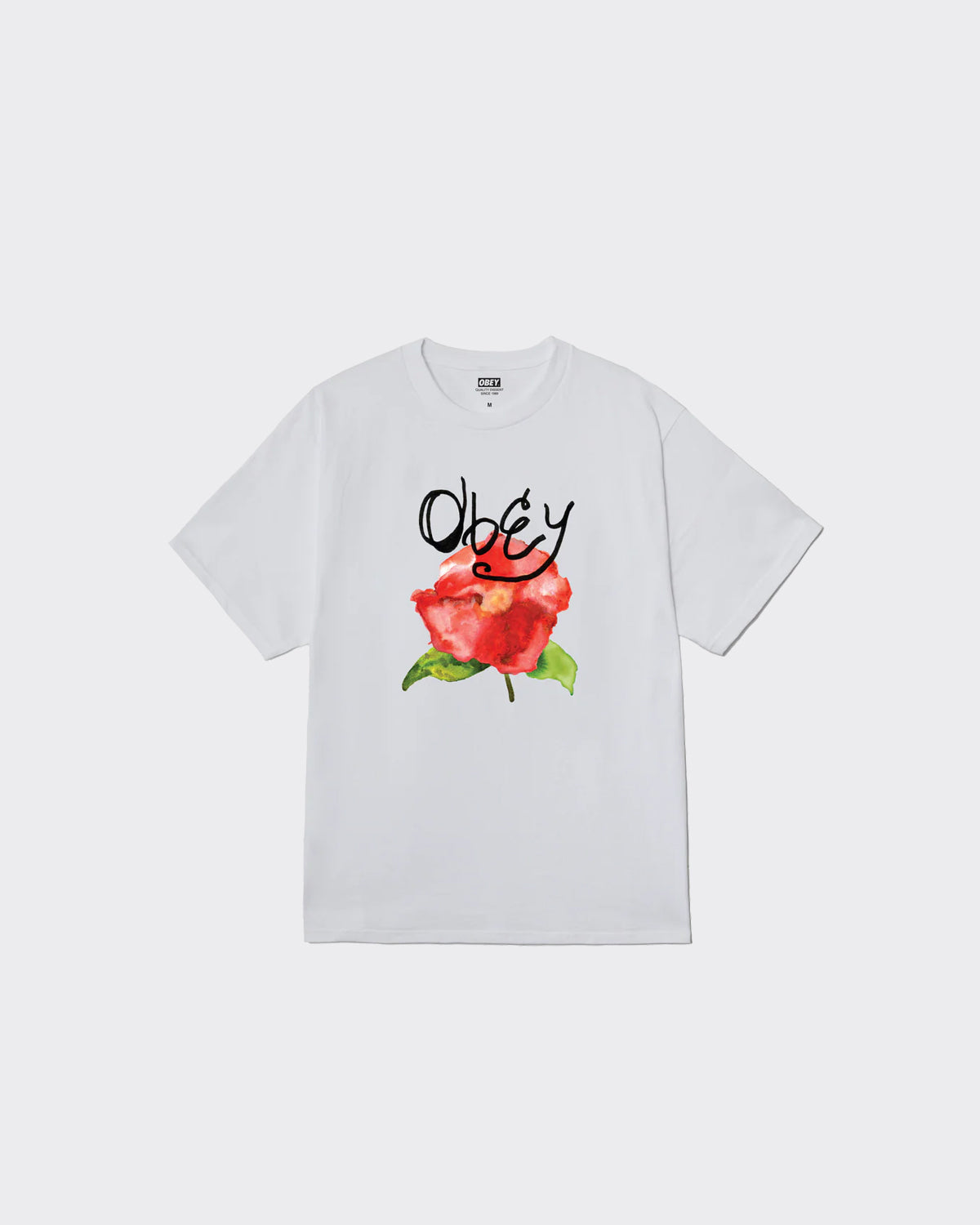 T-Shirt Watercolor Poppy Bianca