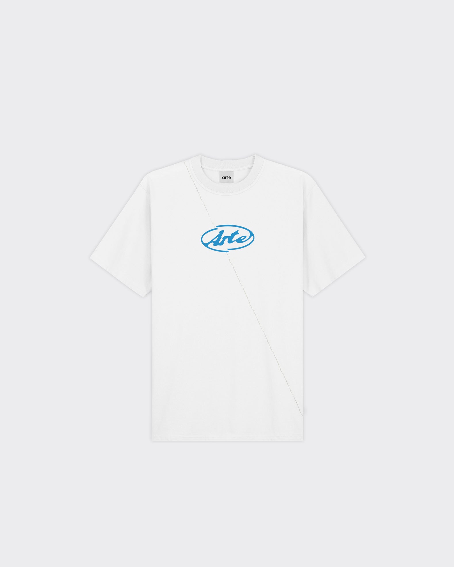 T-Shirt Circle Logo Bianca