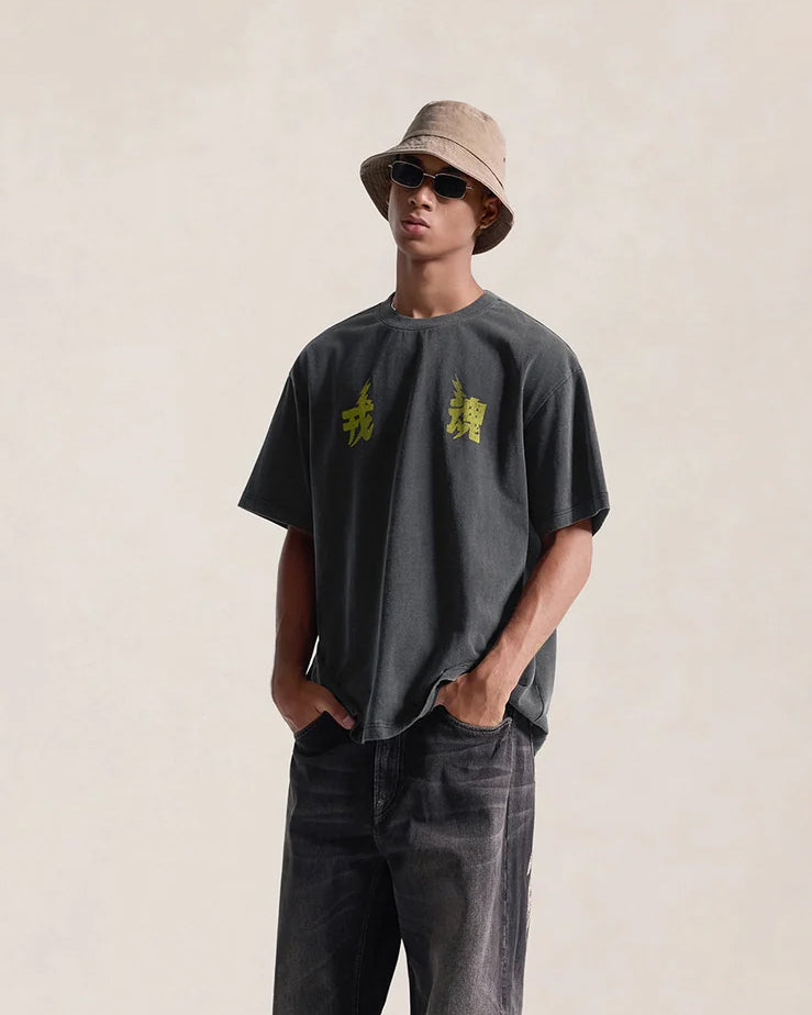T-Shirt Thunder Logo Charcoal