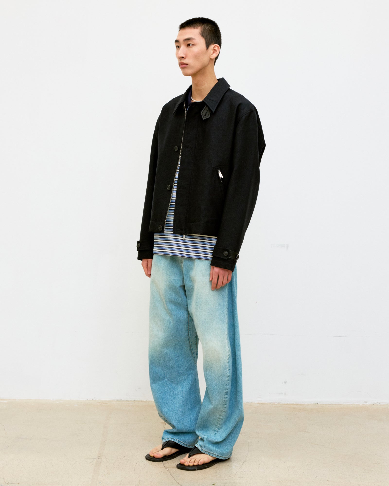 Jeans Washed Engineer V2 Washed Blu