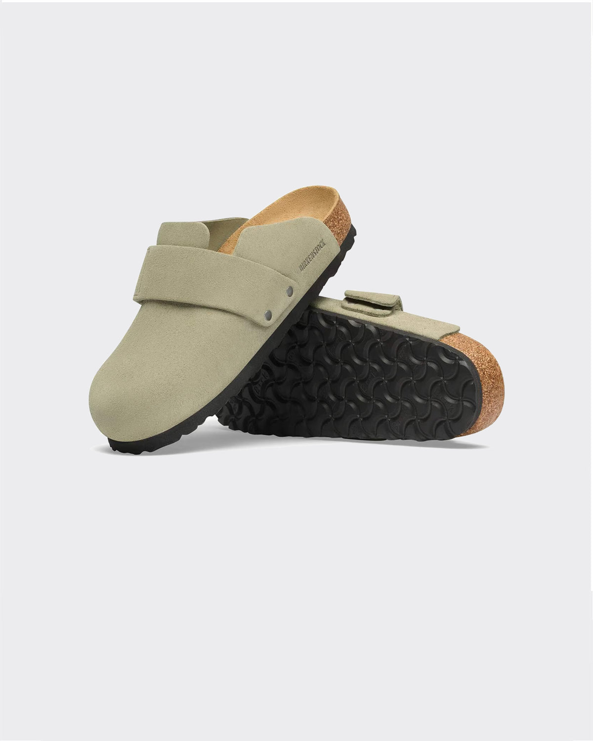 Ciabatta Loma Suede Leather Faded Khaki