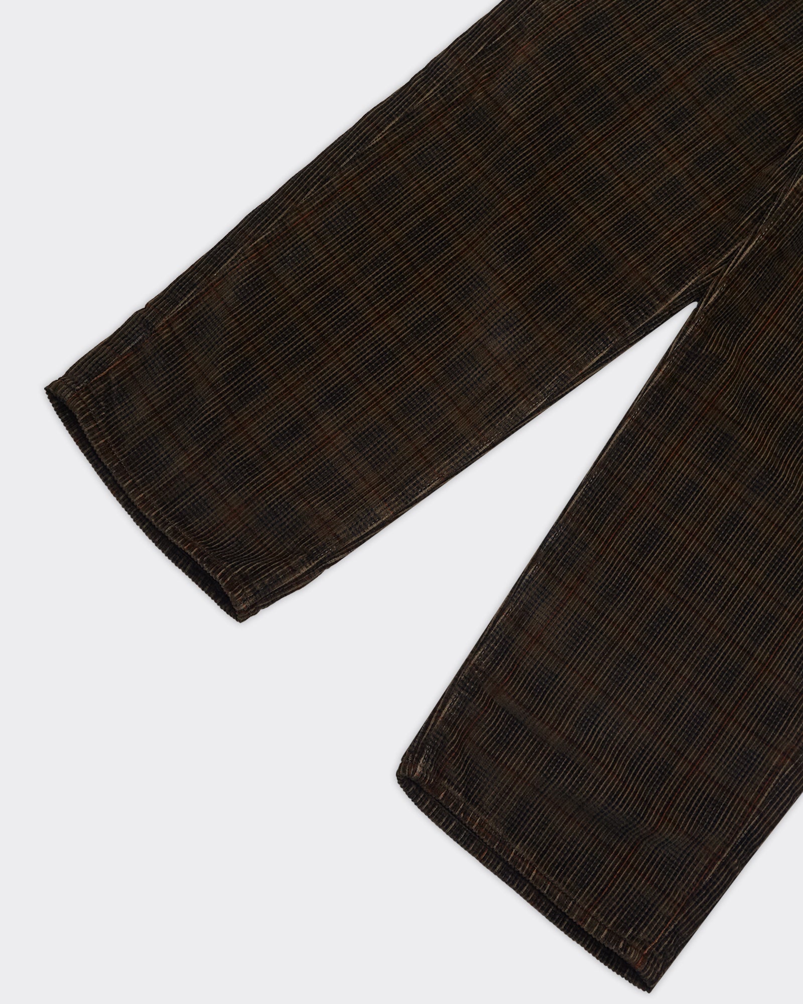 578 Baggy Cord Ennis Plaid Trousers