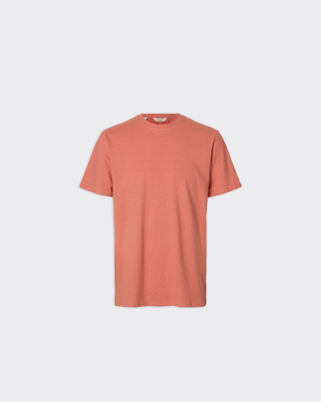 T-Shirt Adam Linen Blend Rose Dawn