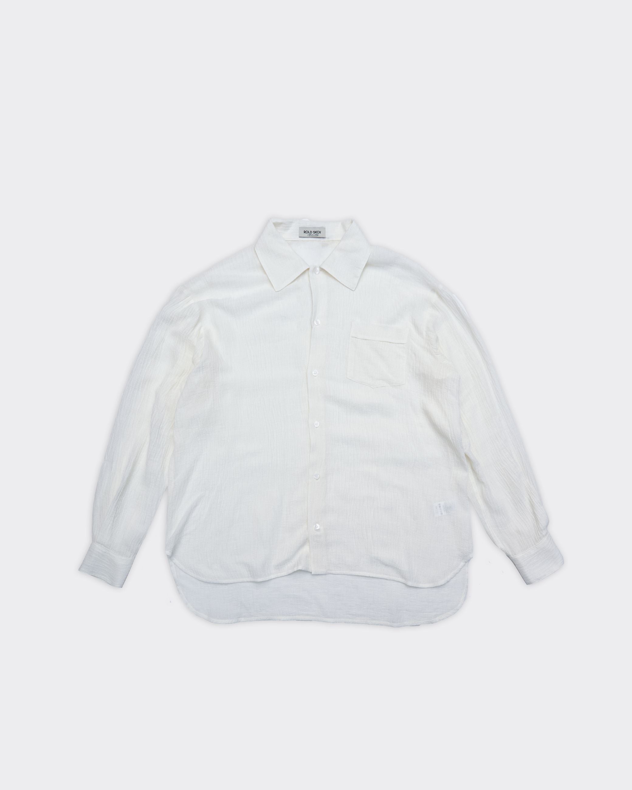 Camicia Rounded Bianca