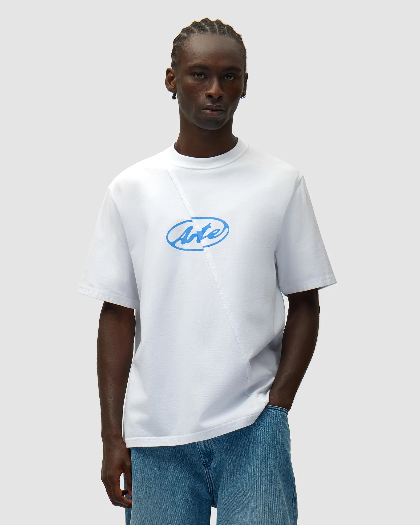 T-Shirt Circle Logo Bianca