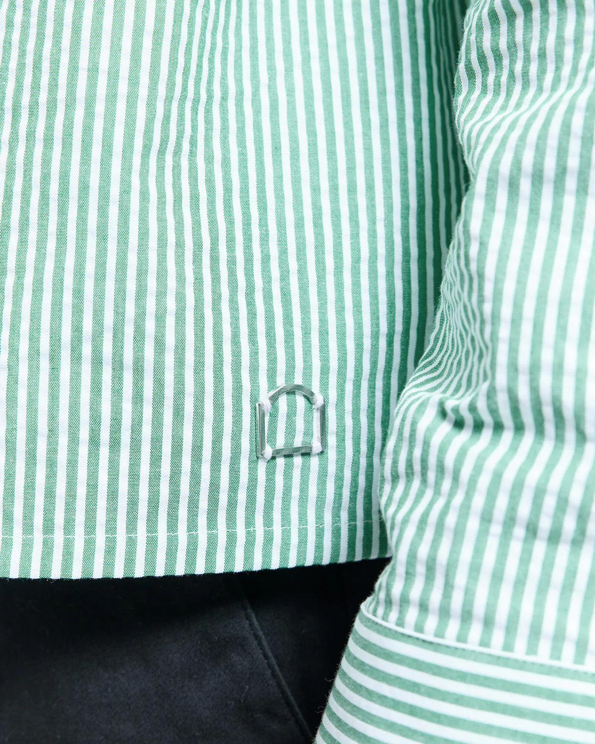 Signe Striped Shirt Green