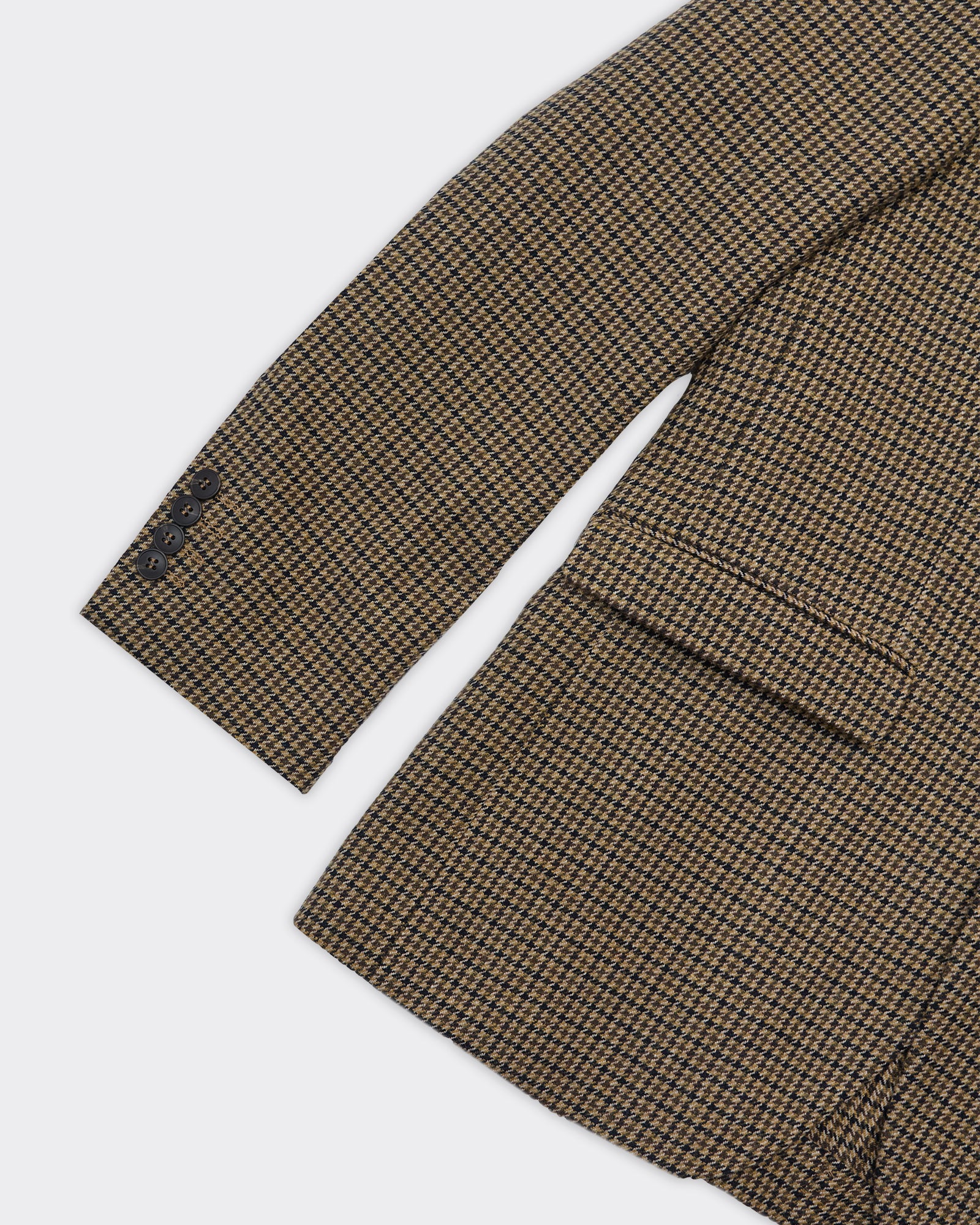 Blazer Carl Regular Wool Blend Golden Brown