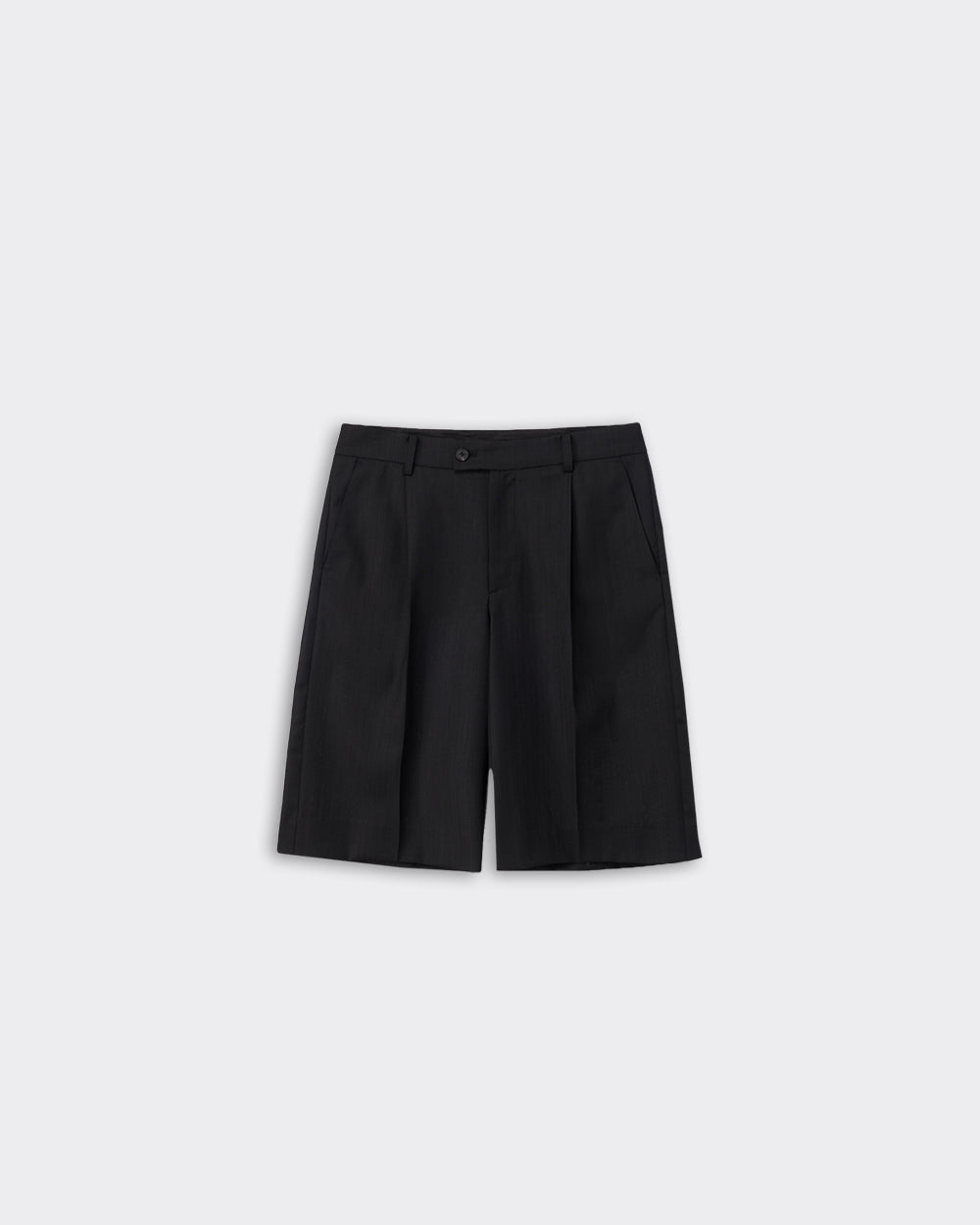Shorts Bermuda Pleated Neri