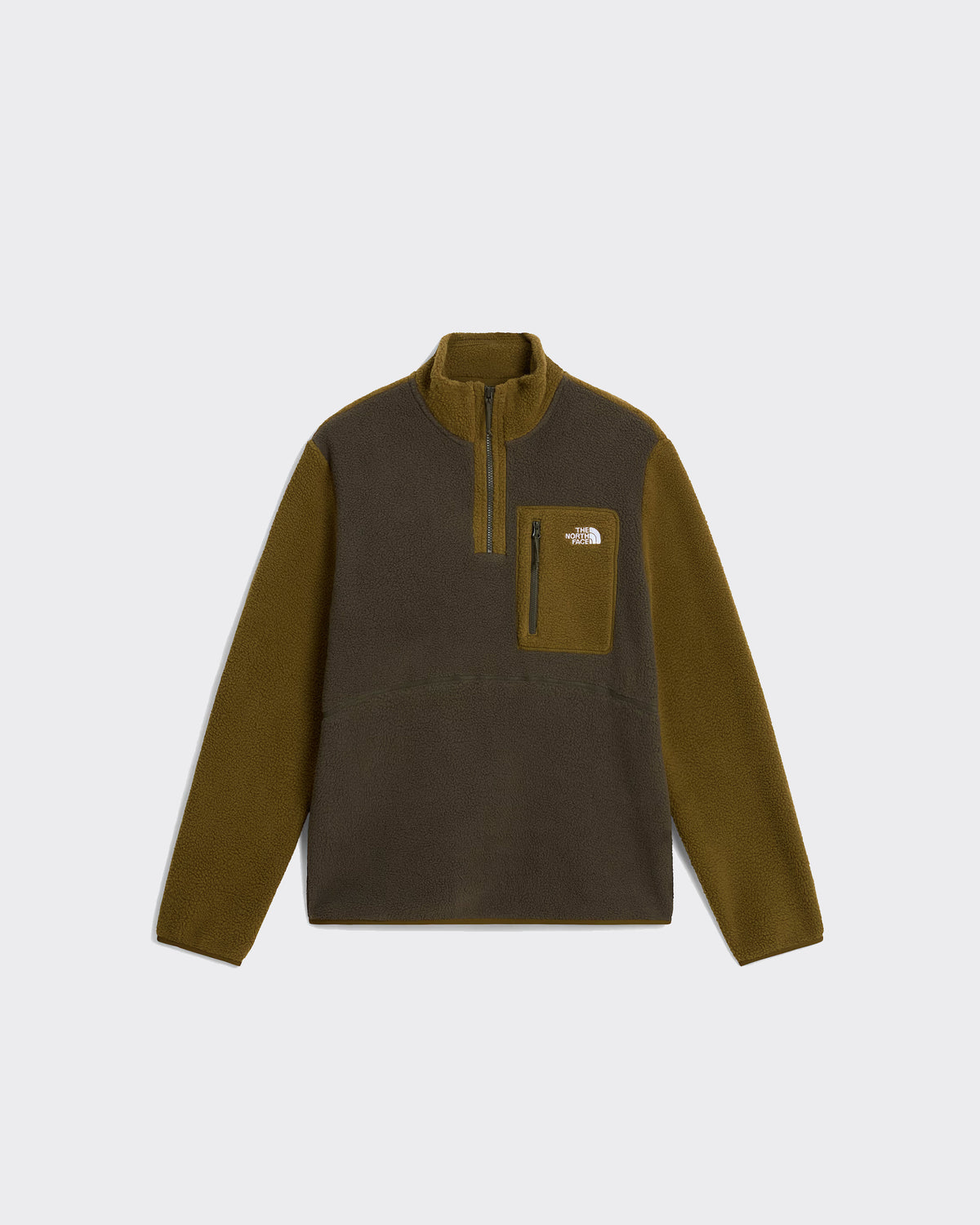 Giacca Yumiori 1/4 Zip Taupe Green/Caraway